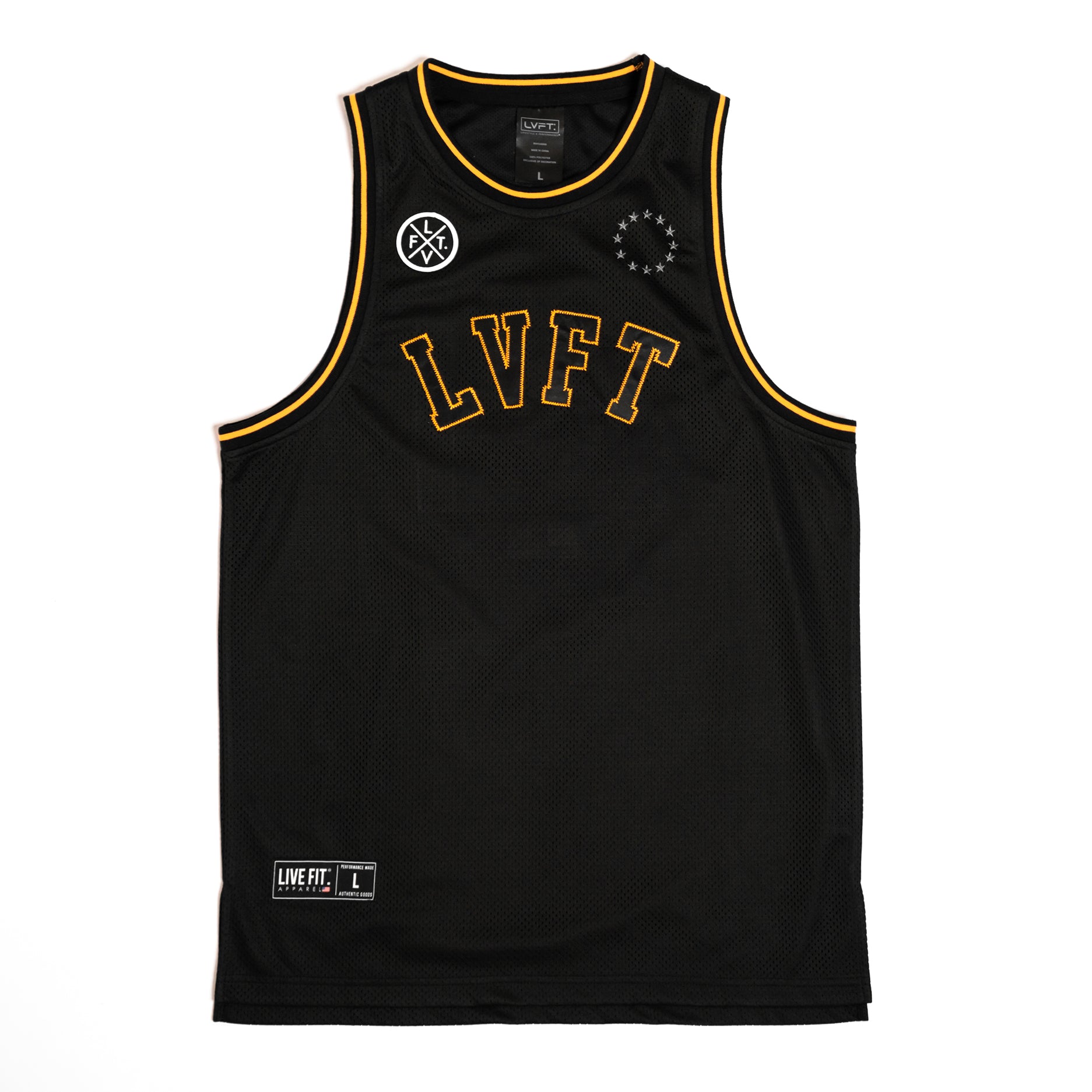 All Star Jersey - Black / Gold