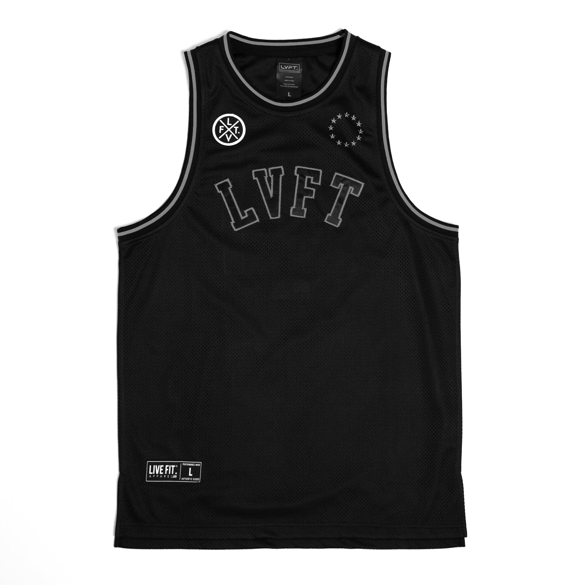 All Star Jersey - Black / Grey