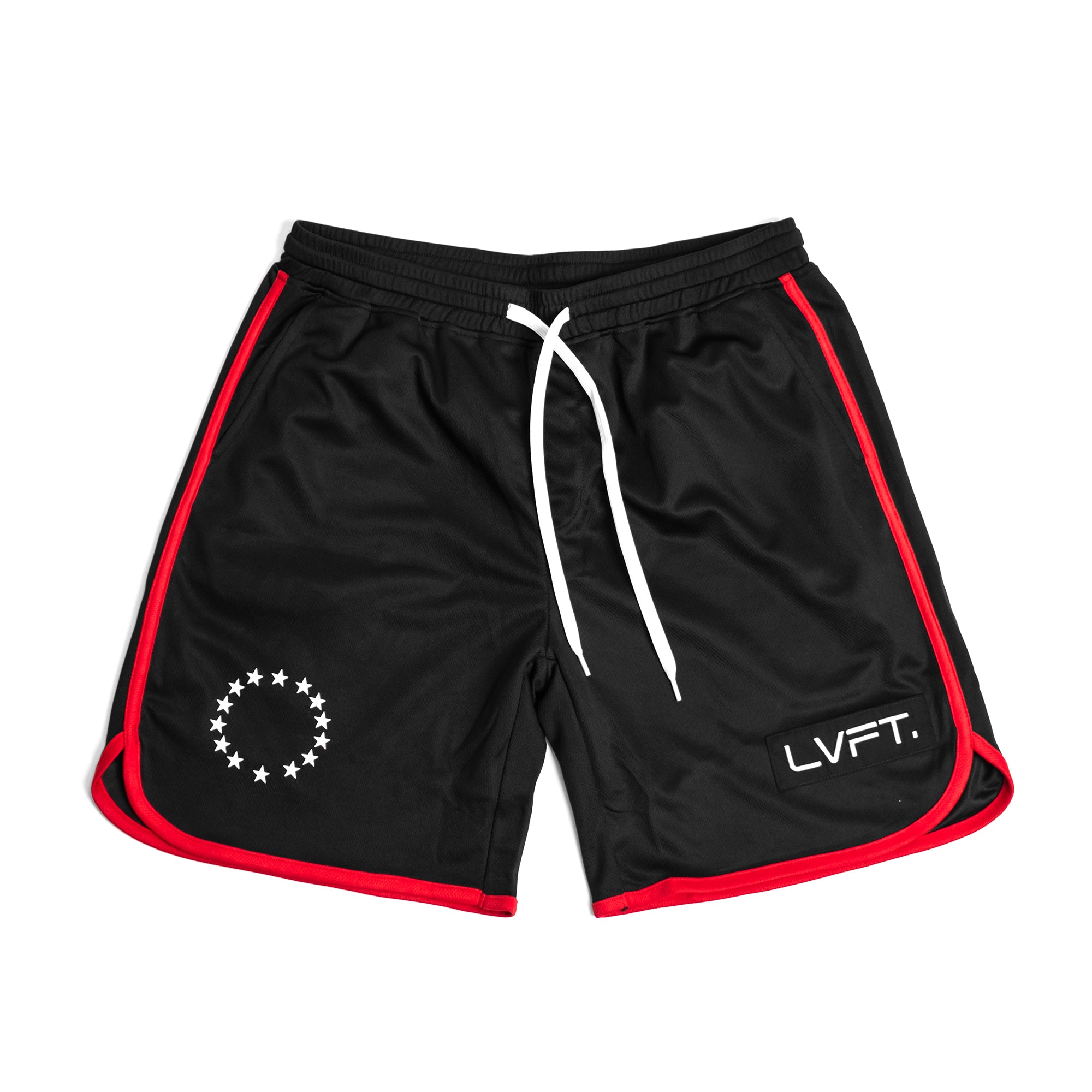 All Star Active Shorts - Black/Red