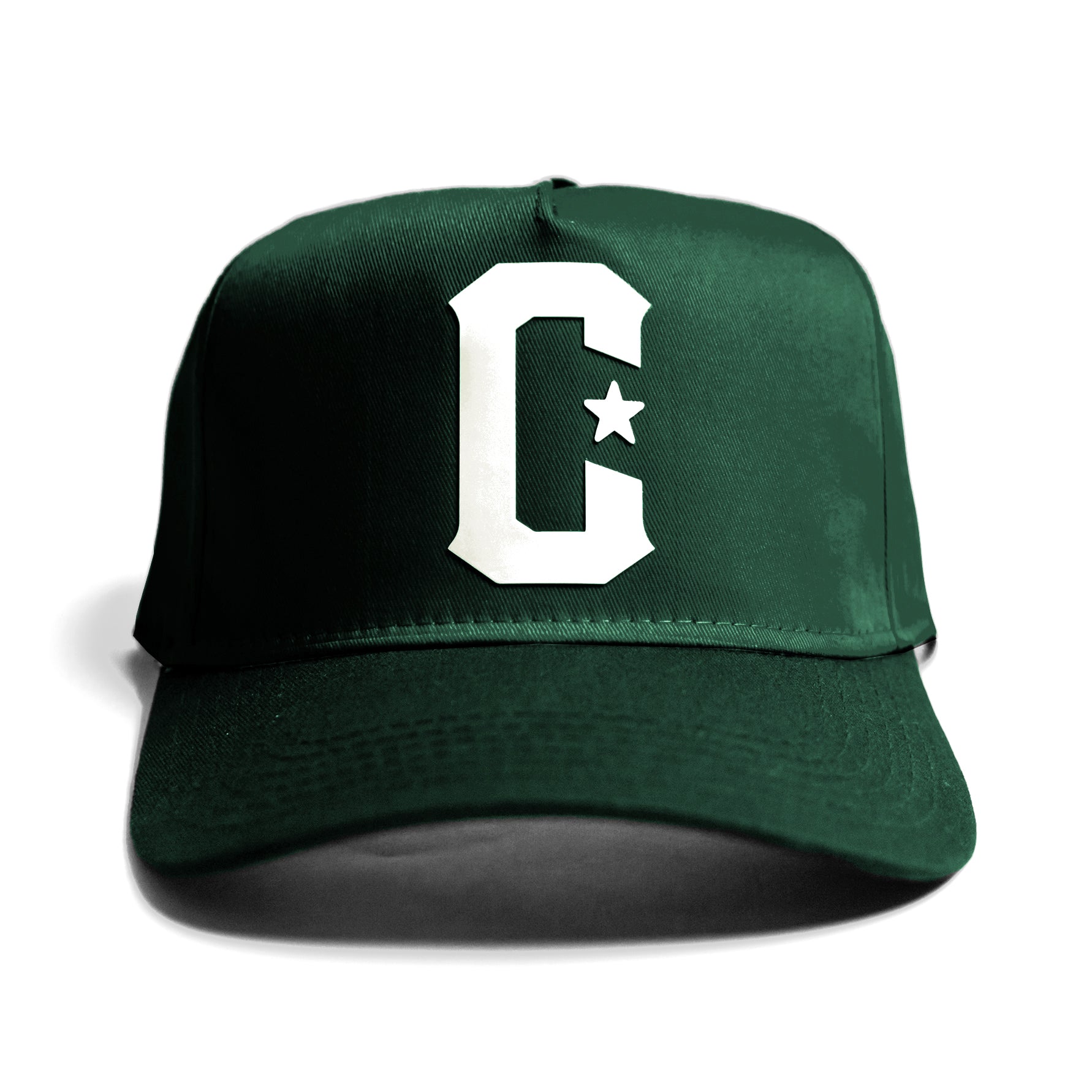 C 5 Panel Snapback - Forest