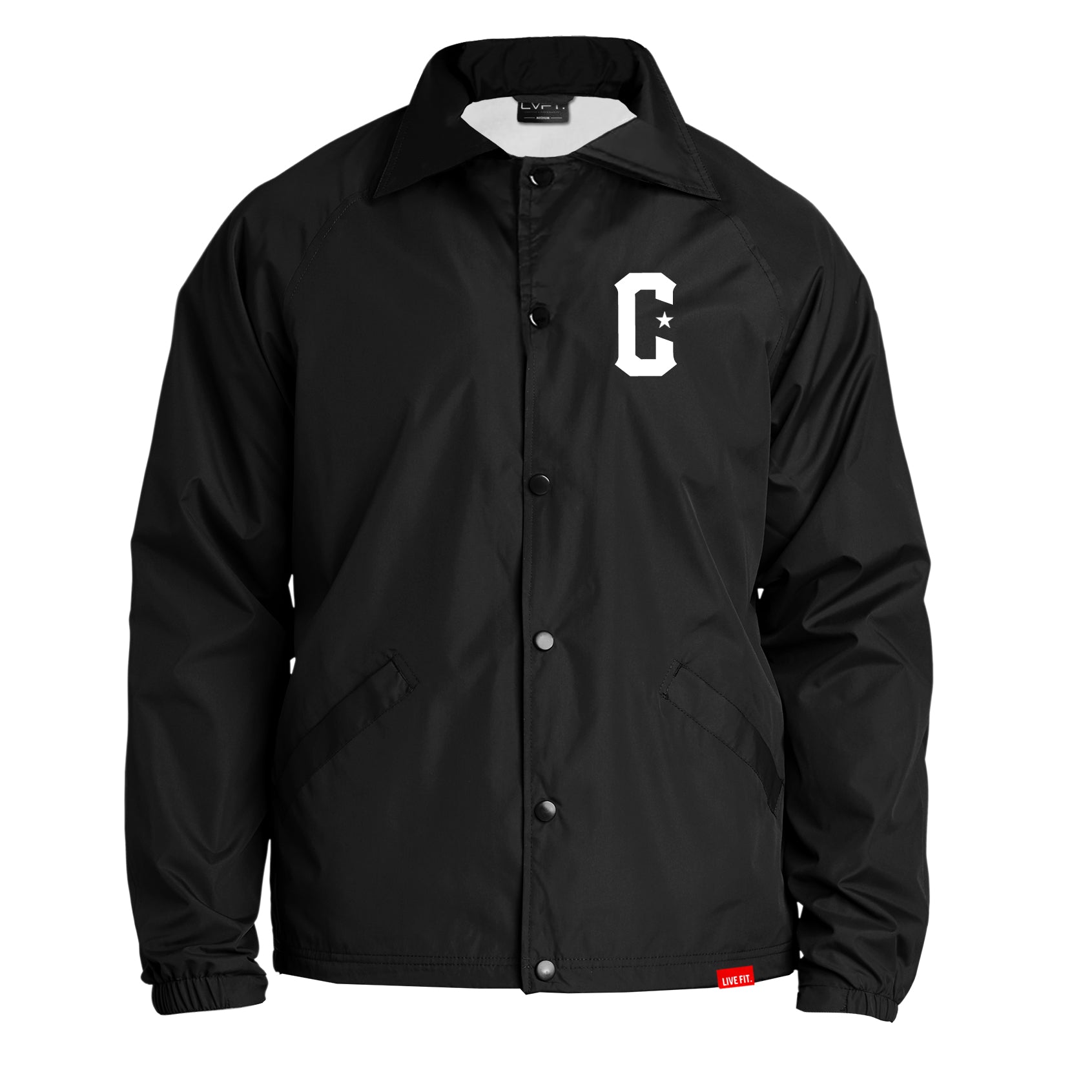 C - COACH JACKET - Black