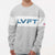 Colorblock Crewneck - Grey