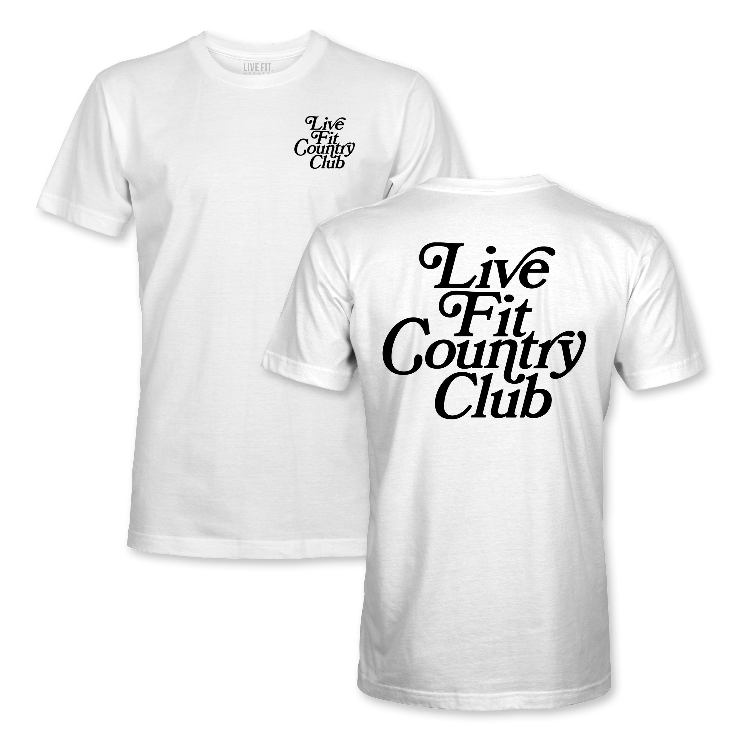 Country Club Tee - White