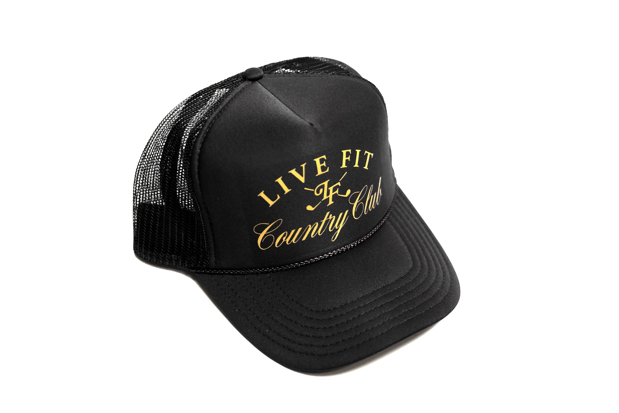 Country Club Foam Trucker - Black