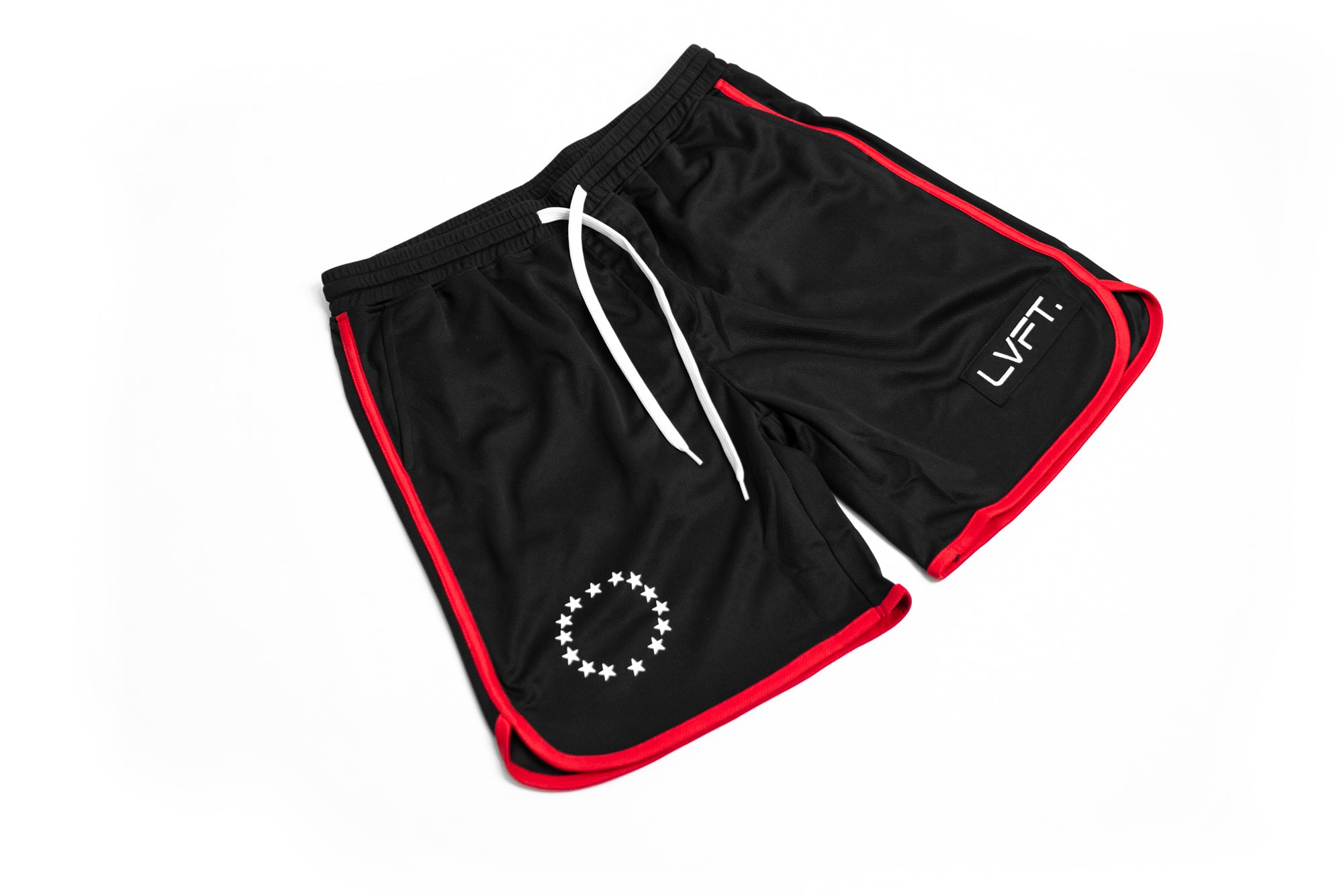 All Star Active Shorts - Black/Red