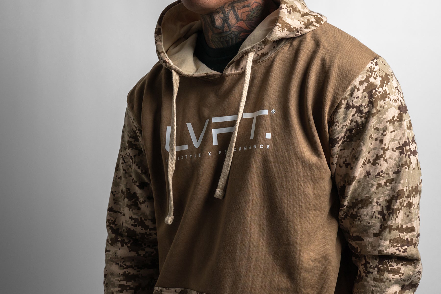 Lifestyle Hoodie - Desert Camo