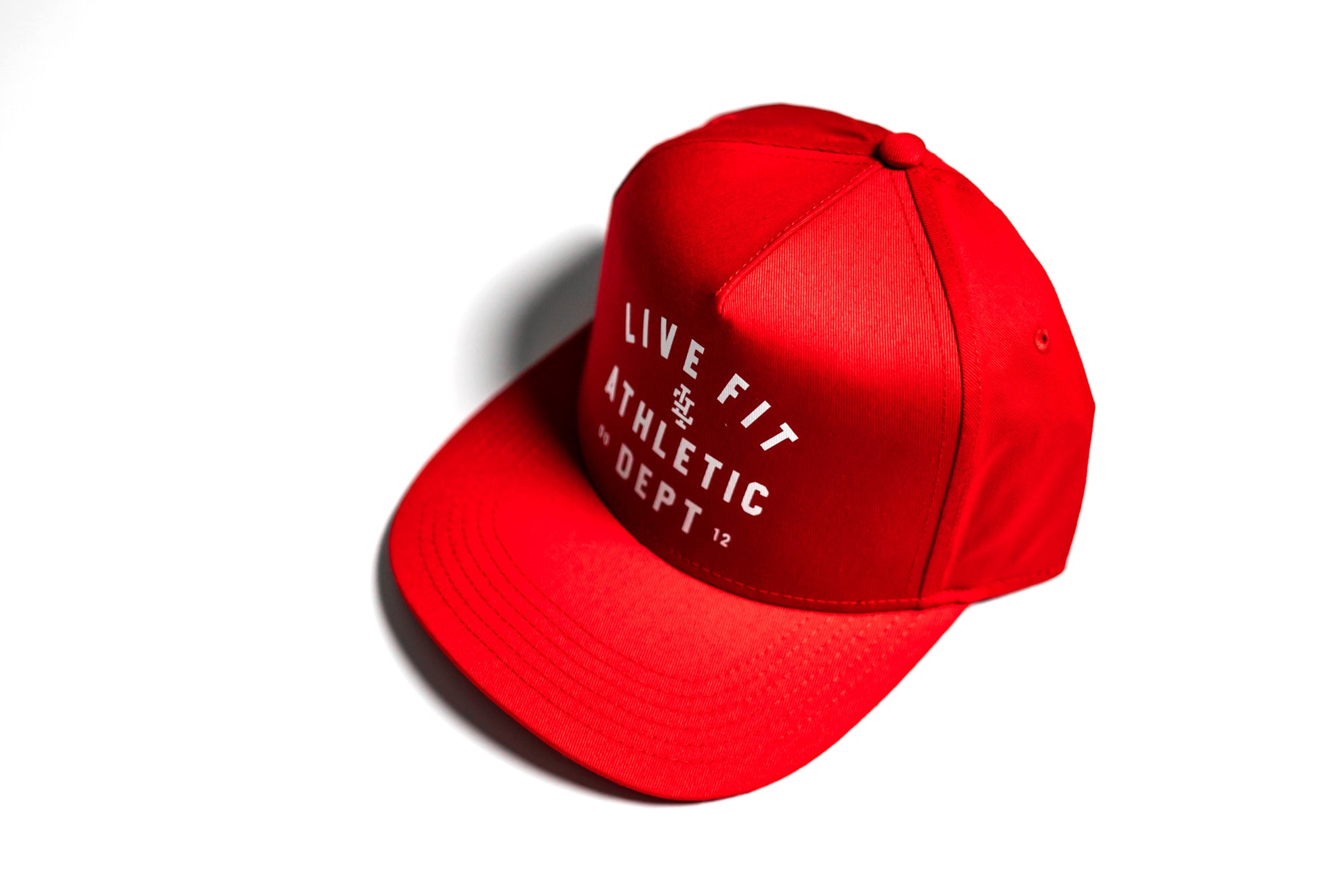 Athletic Dept 5 Panel Cap - Red