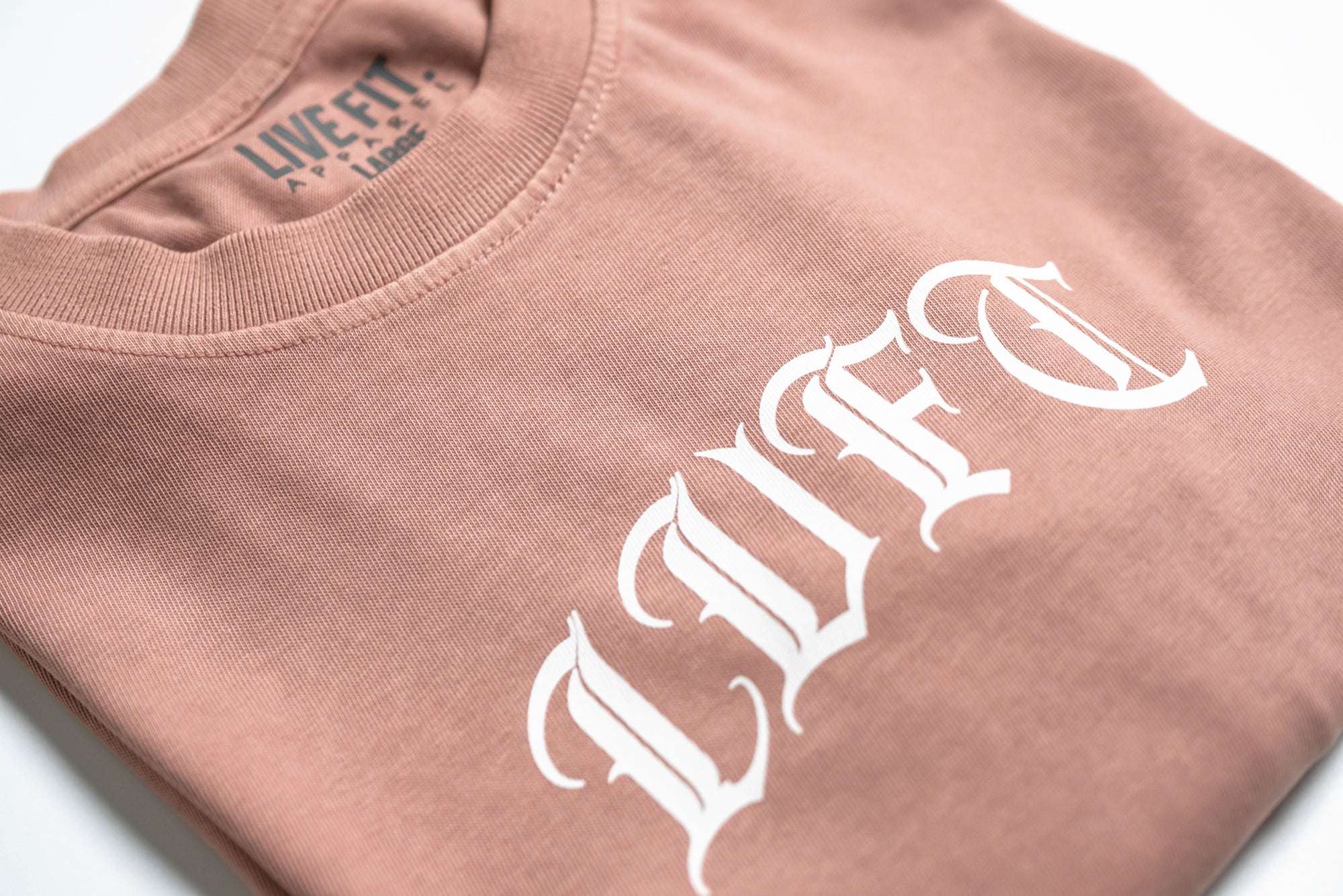 Gotham Oversized Tee - Salmon