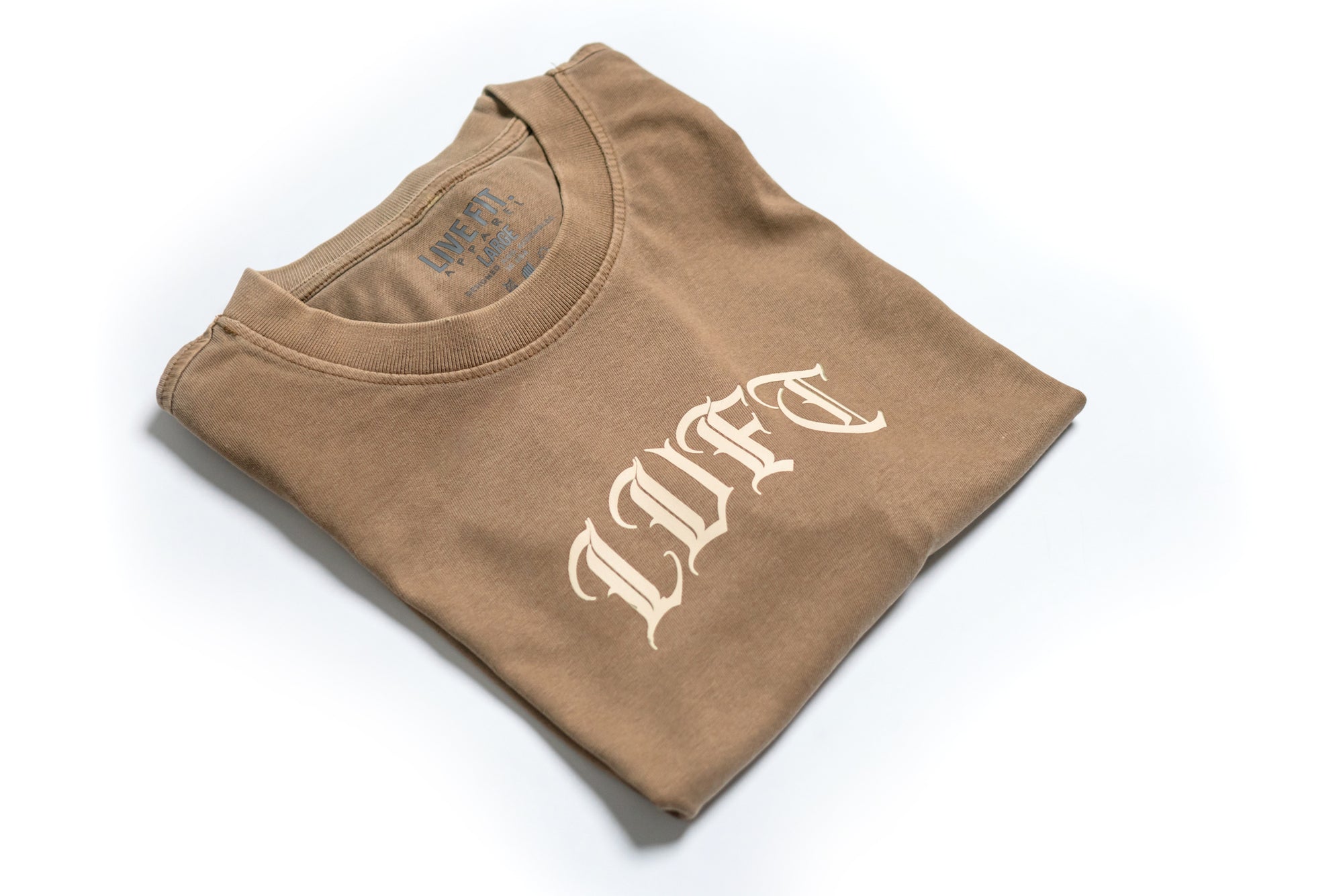 Gotham Oversized Tee - Camel