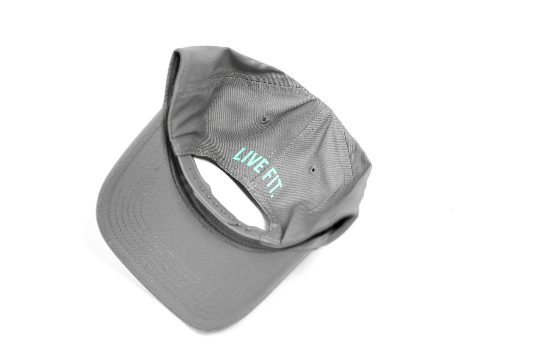 CA 5 Panel Cap - Grey / Mint