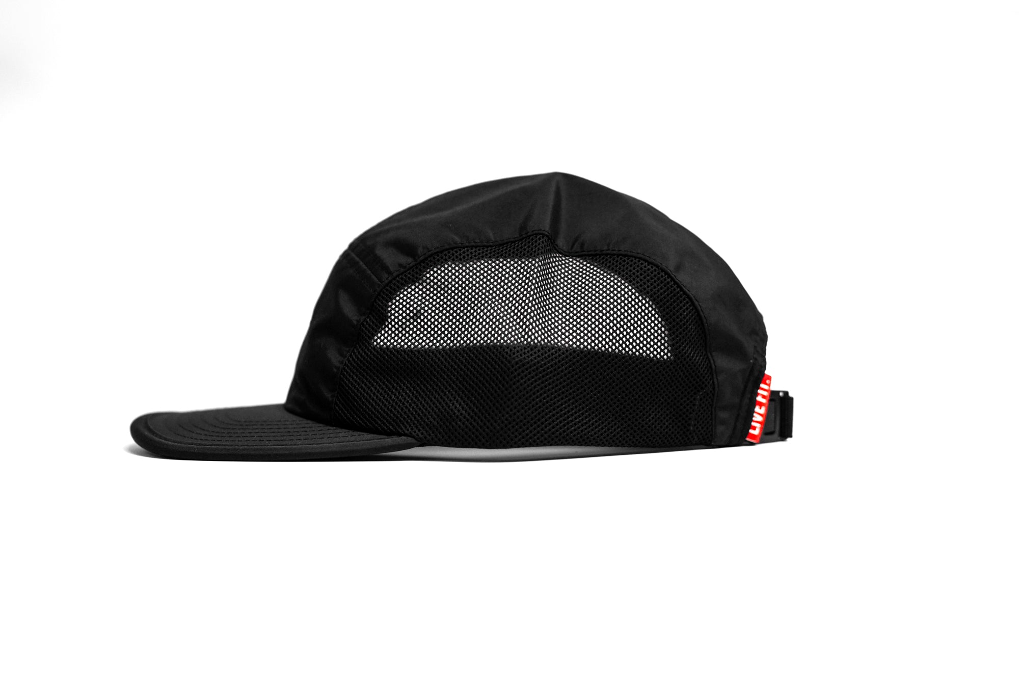 LVFT. Track Cap - Black / Black Reflective