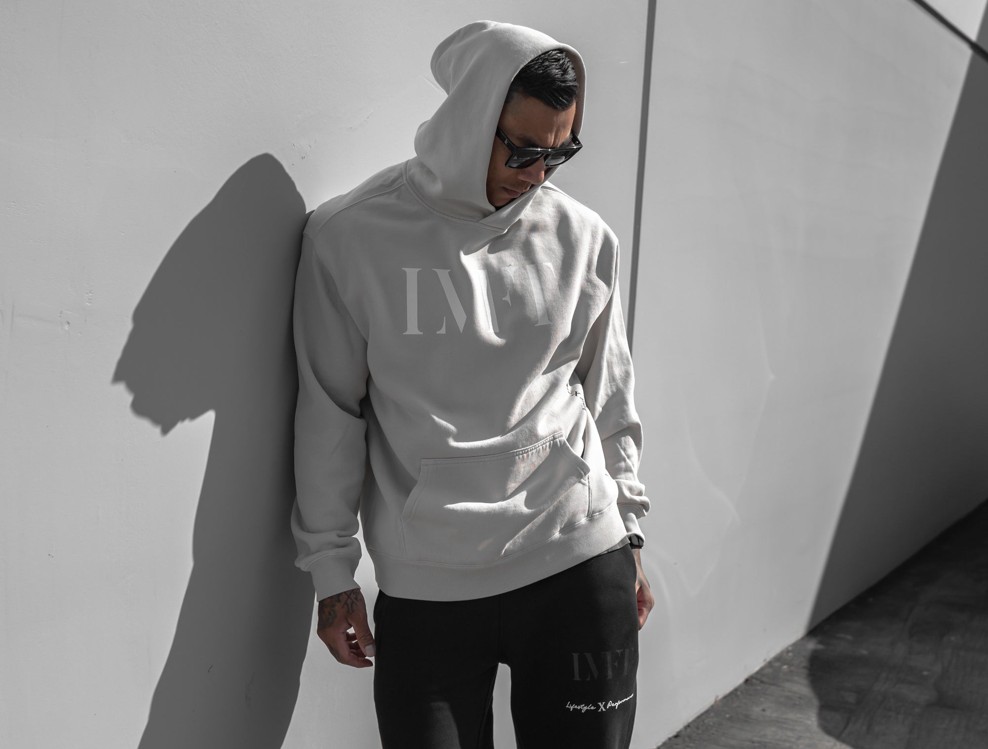 Echo Pullover Hoodie - Bone