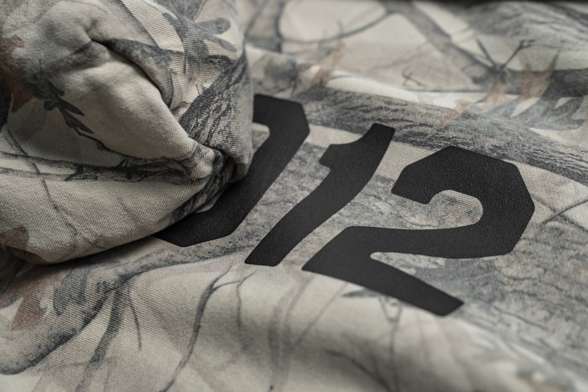 Tree Camo 0012 Heavyweight Zip Up Hoodie