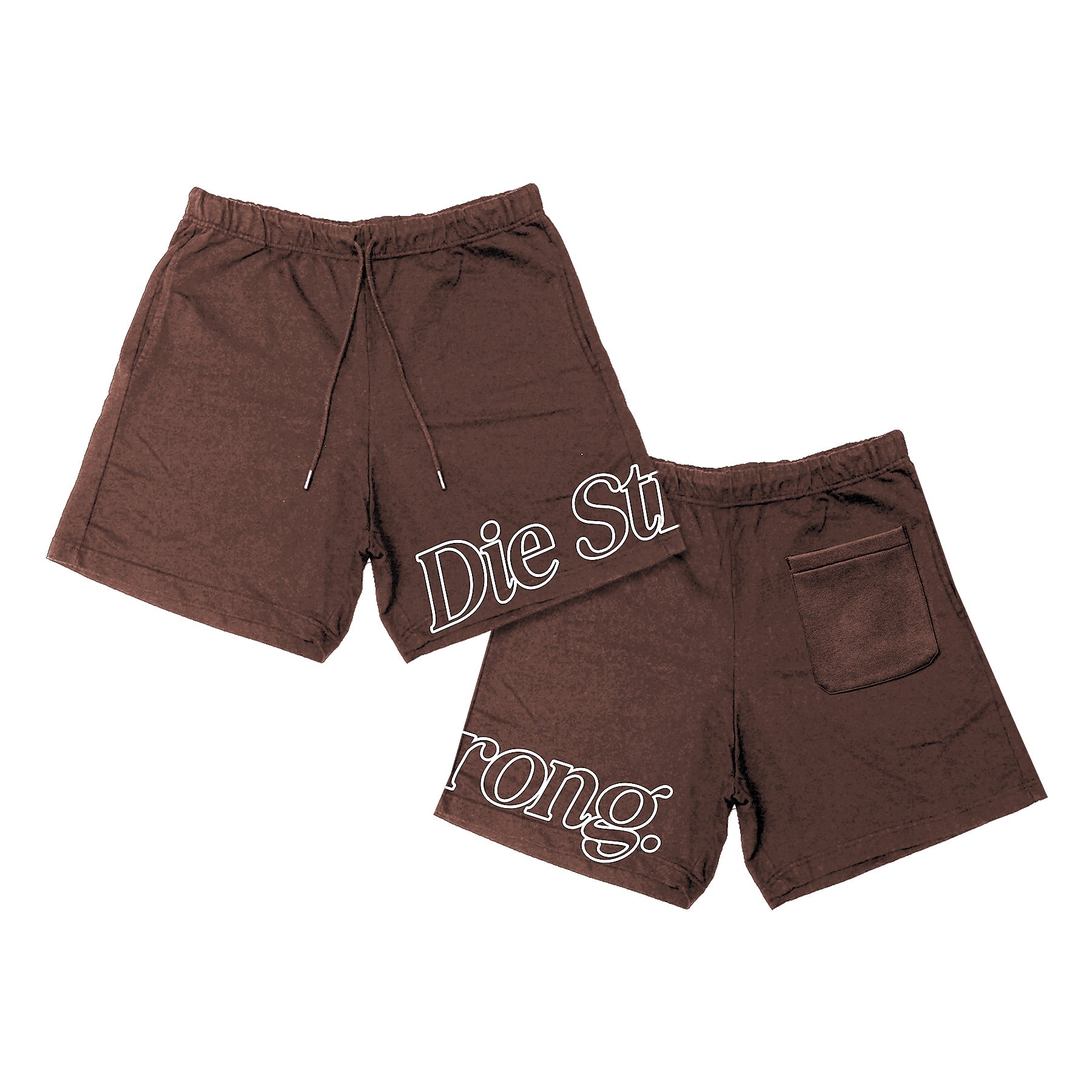 Die Strong Garment Dyed Shorts - Mocha