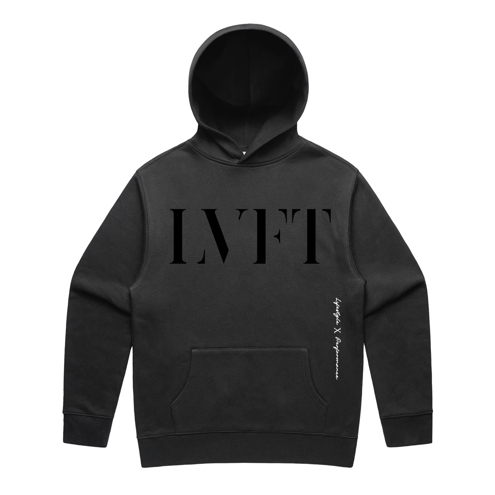 Echo Pullover Hoodie - Vintage Black