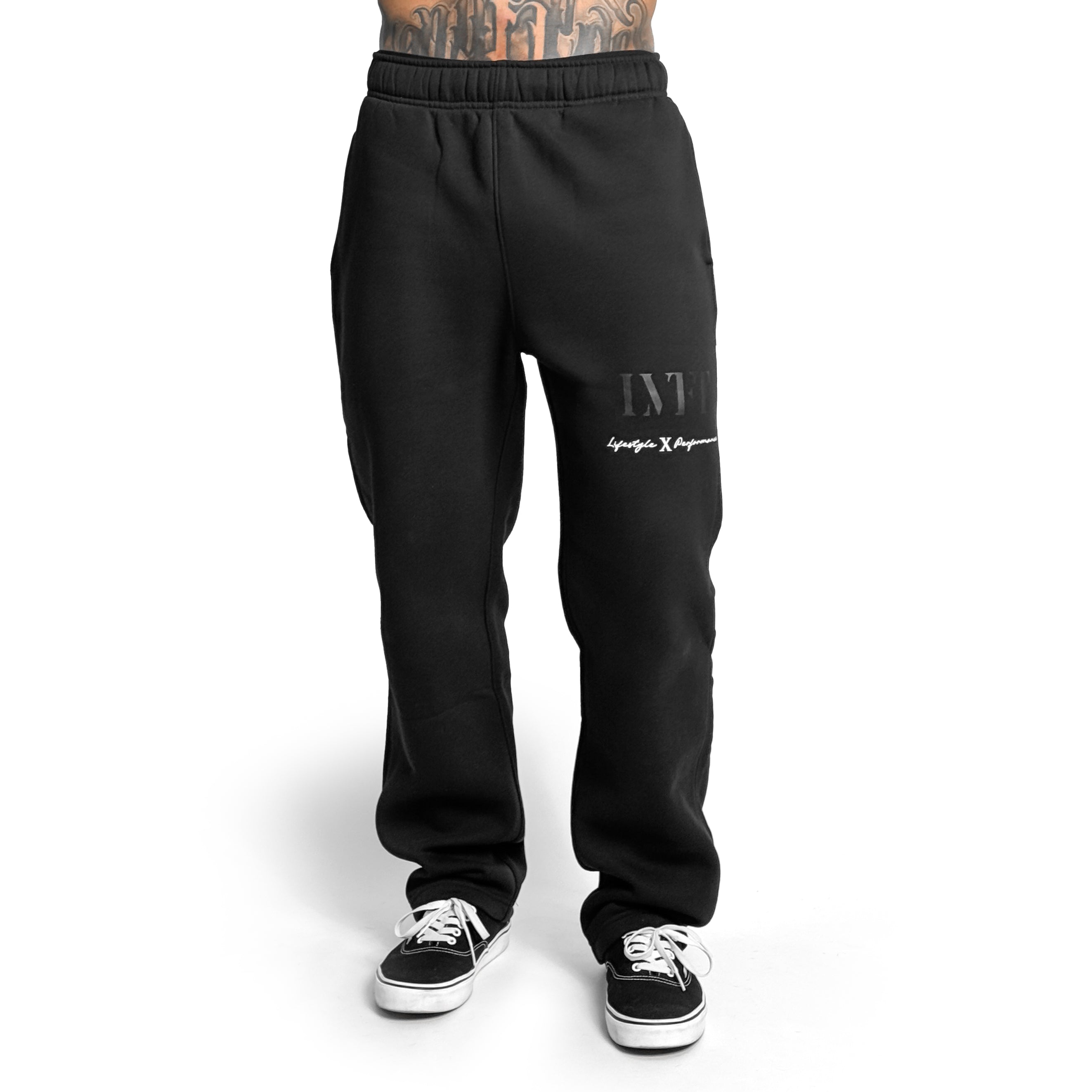 Echo Straight Leg Sweats - Black