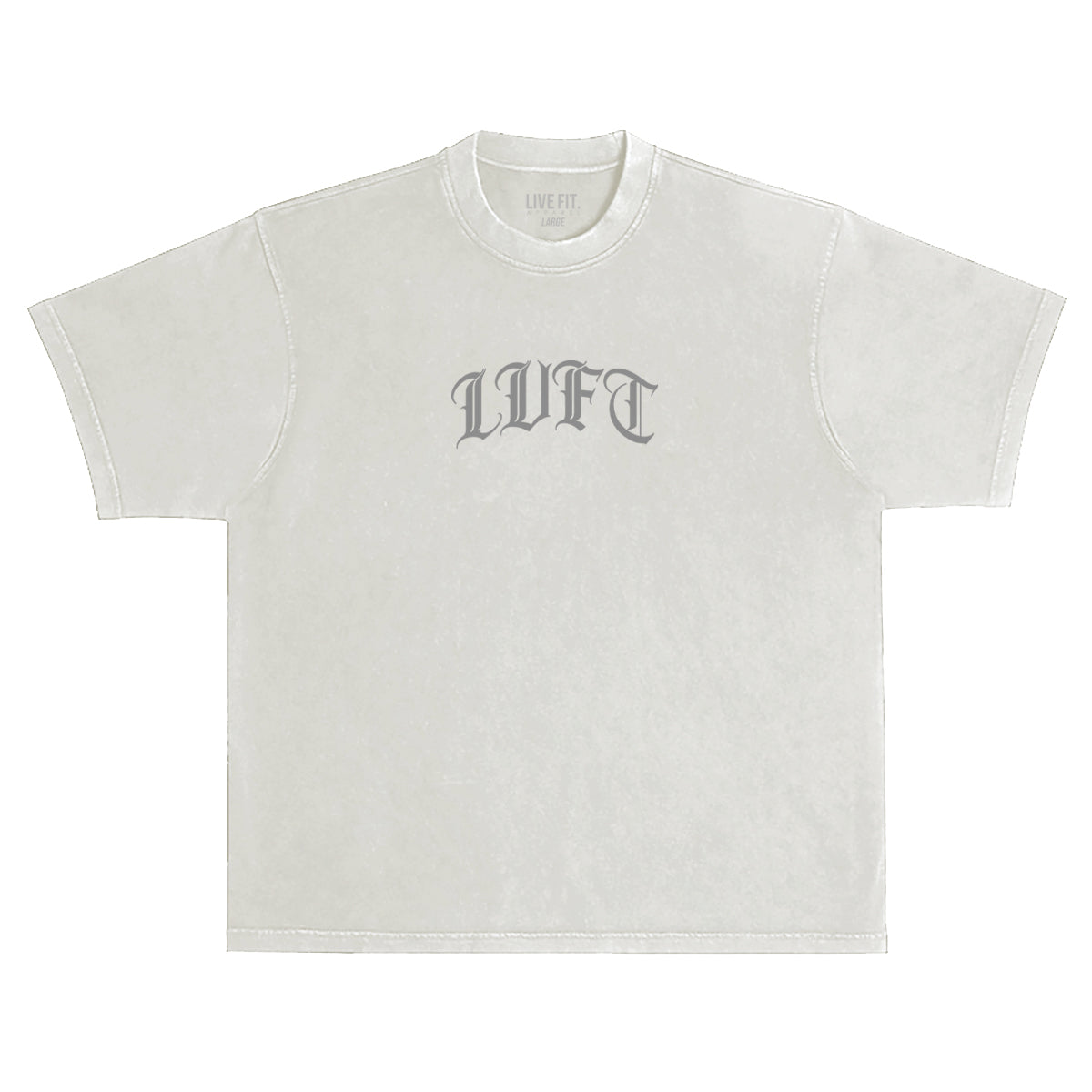 Gotham Oversized Tee - Cement / Grey