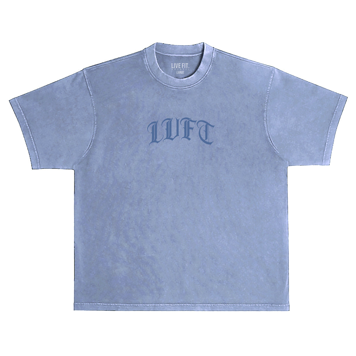 Gotham Oversized Tee - Light Blue