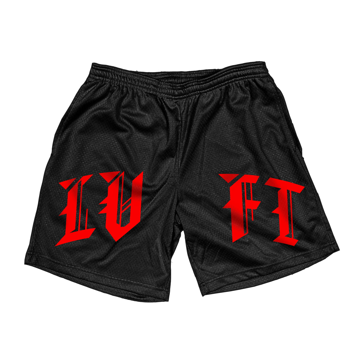 Honor Mesh Shorts - Black/Red