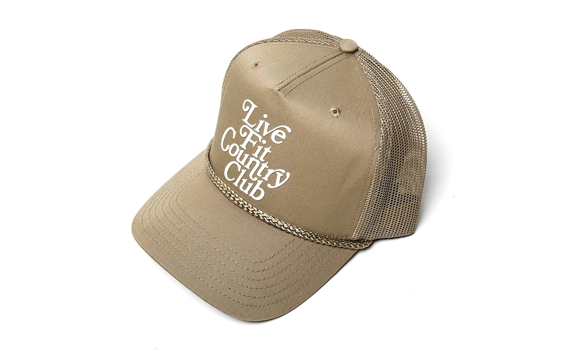 Live Fit. Country Club Trucker - Khaki