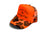 Country Club Foam Trucker Cap - Orange Neon Camo