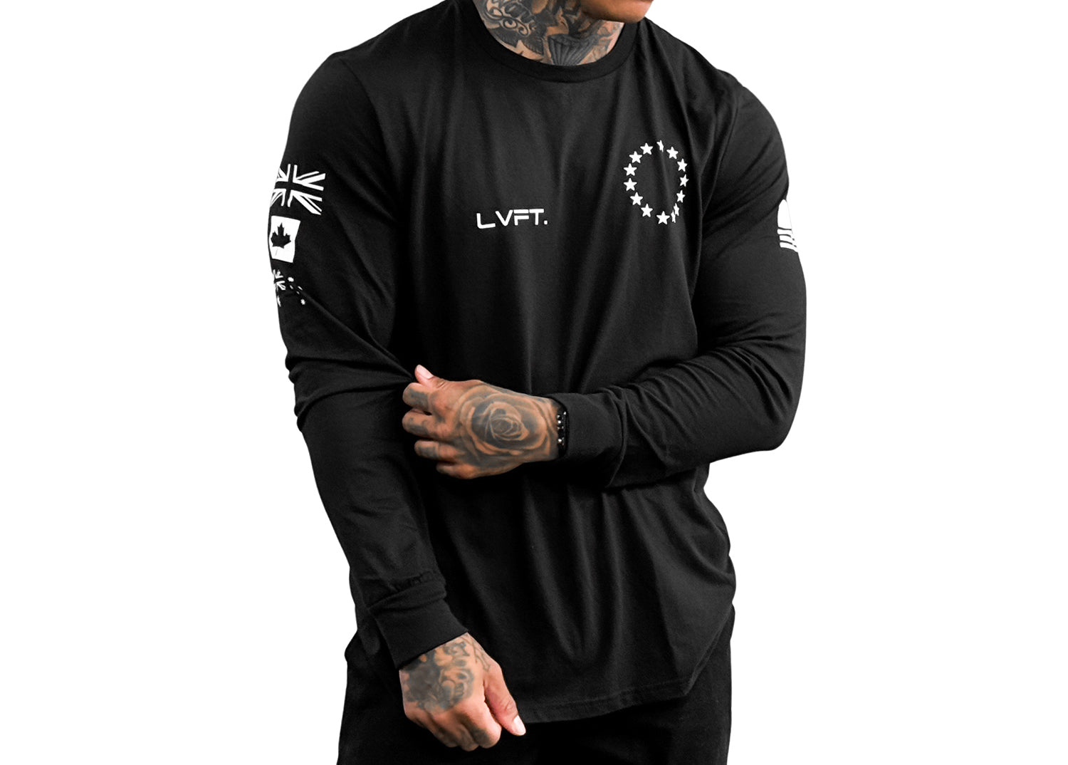 Athlete Long Sleeve- Black