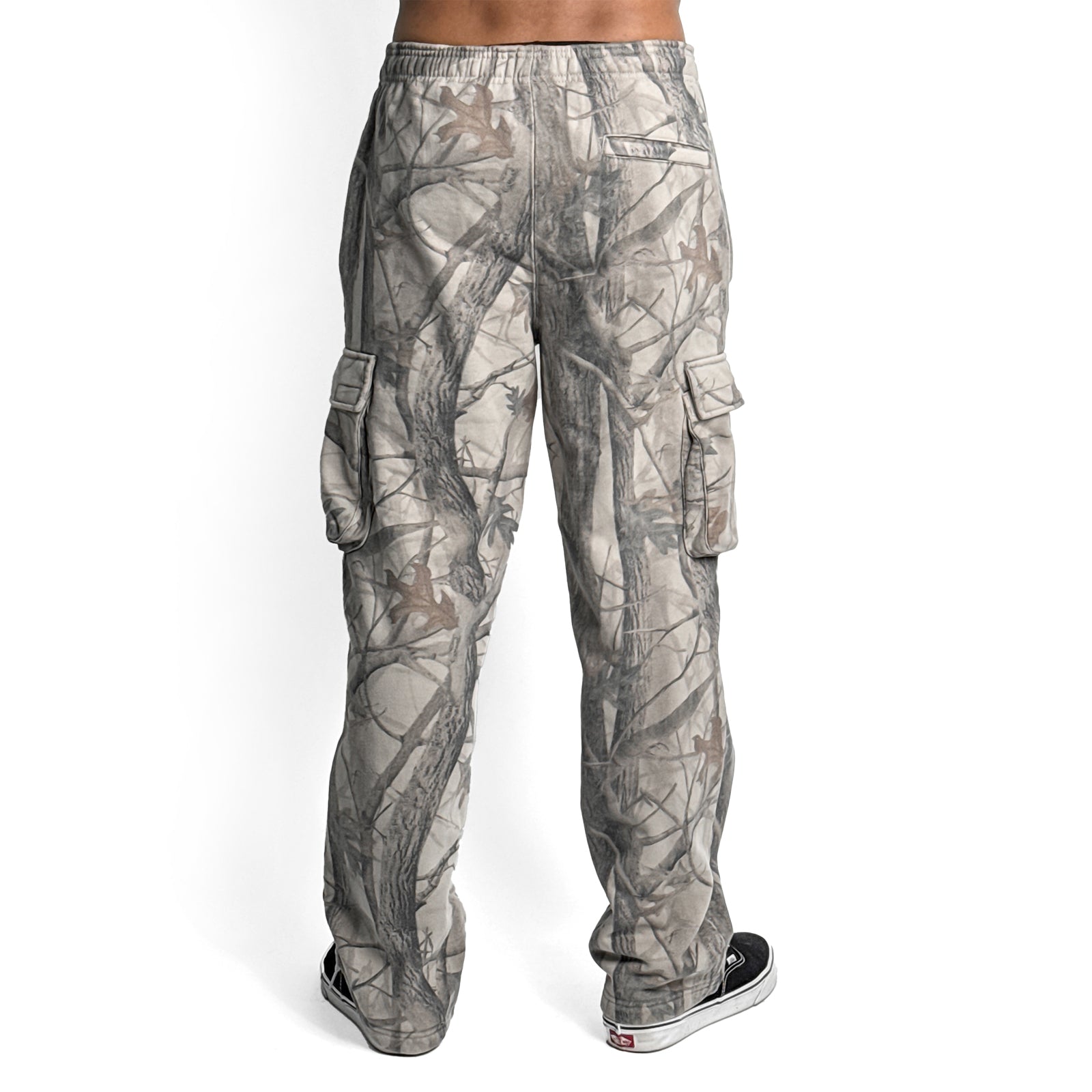 Tree Camo Heavyweight Fleece Cargos