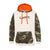 Lifestyle Hoodie - Green Camo / Beige /Orange