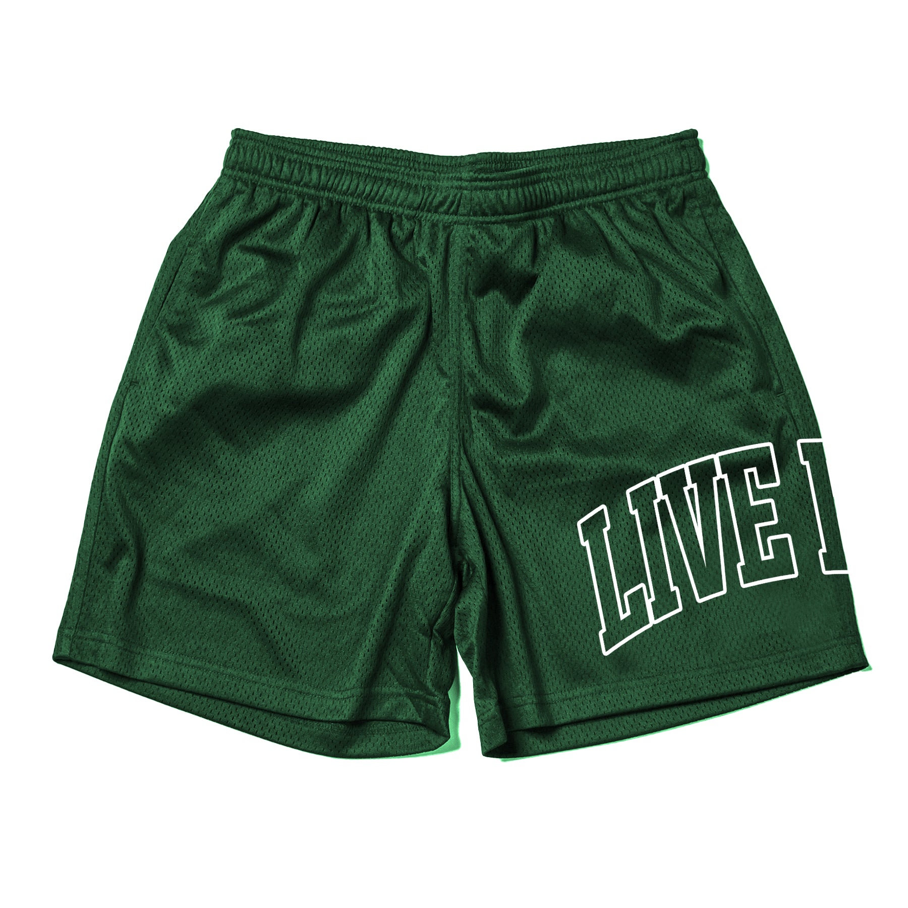 Letterman Contender Shorts - Forest Green