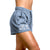 Offset Sweat Shorts - Blue Wave