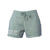 Offset Sweat Shorts - Sage