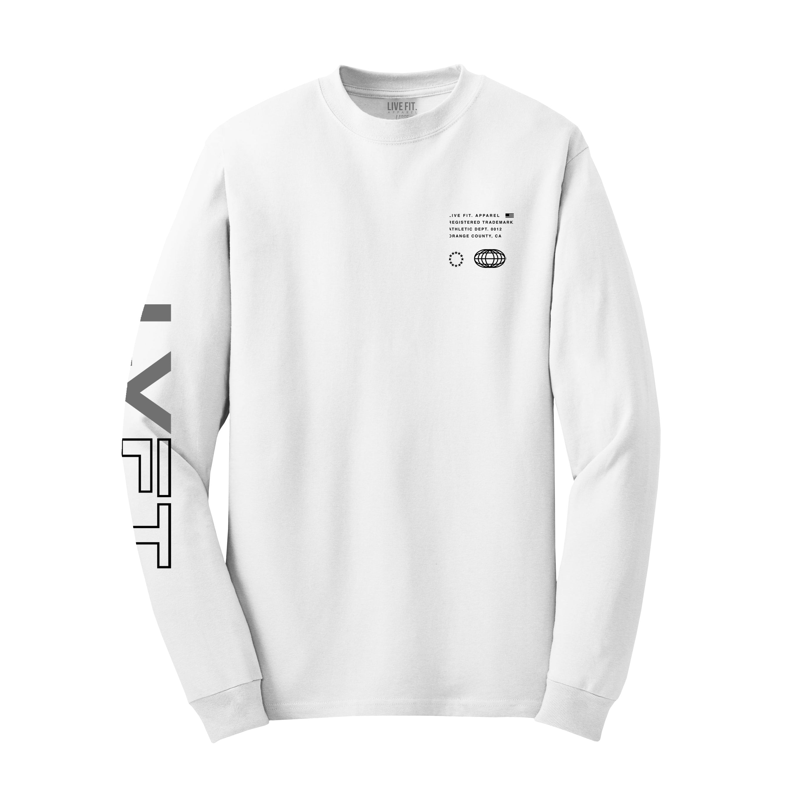 Racer Long Sleeve - White