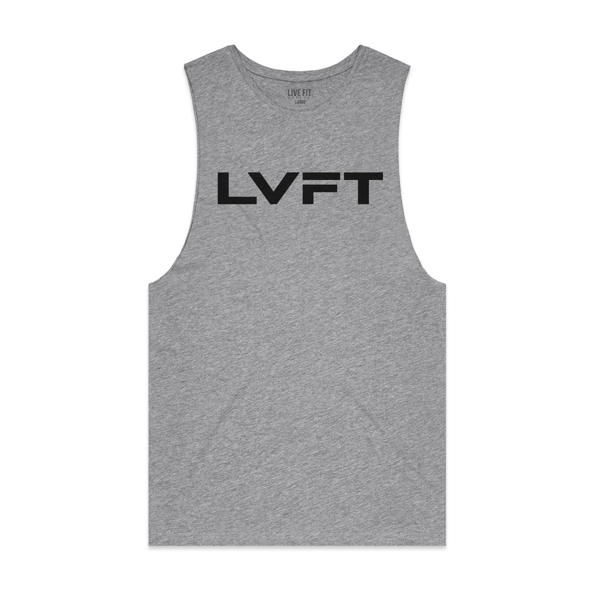 Raw Slate Tank - Heather Grey