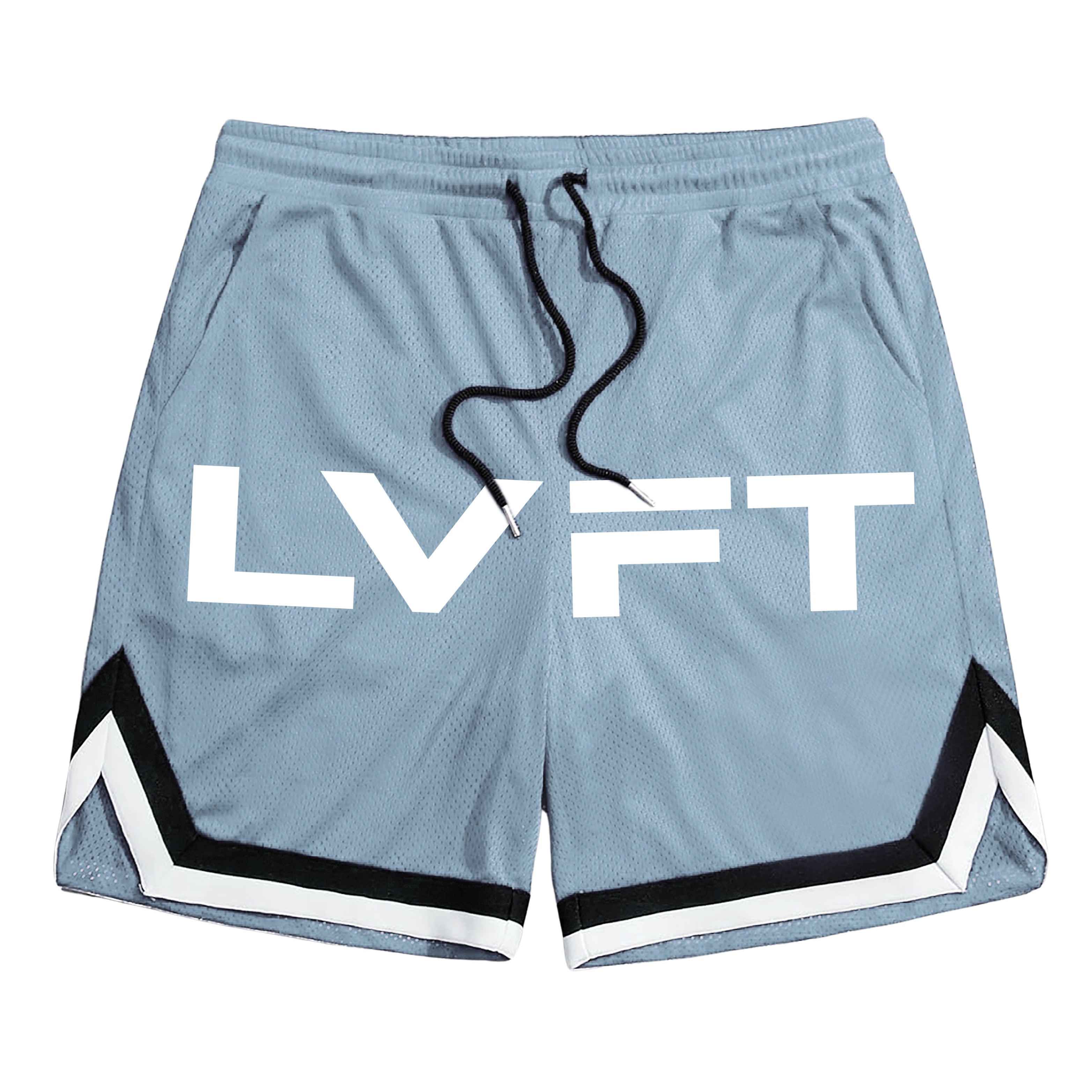 Slate Court Shorts - Pastel Blue