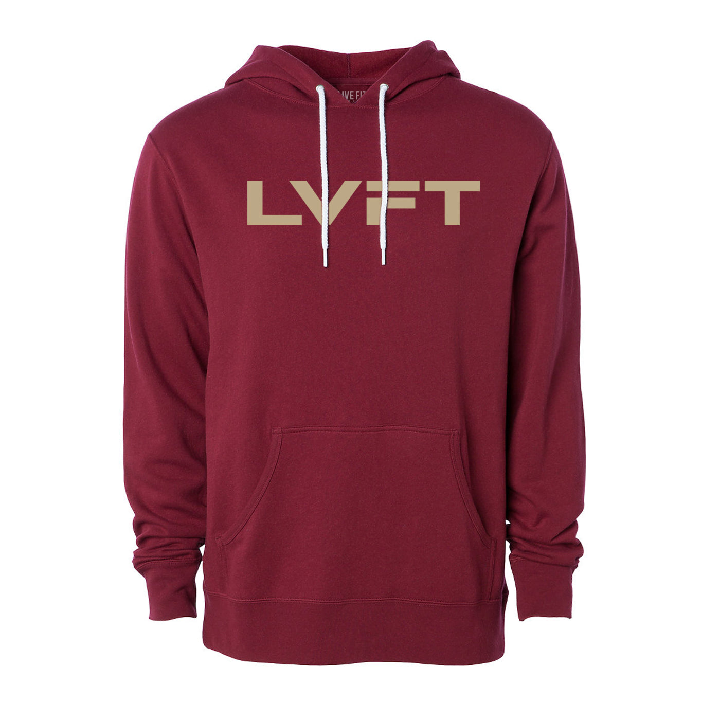 Slate Pullover Hoodie - Burgundy