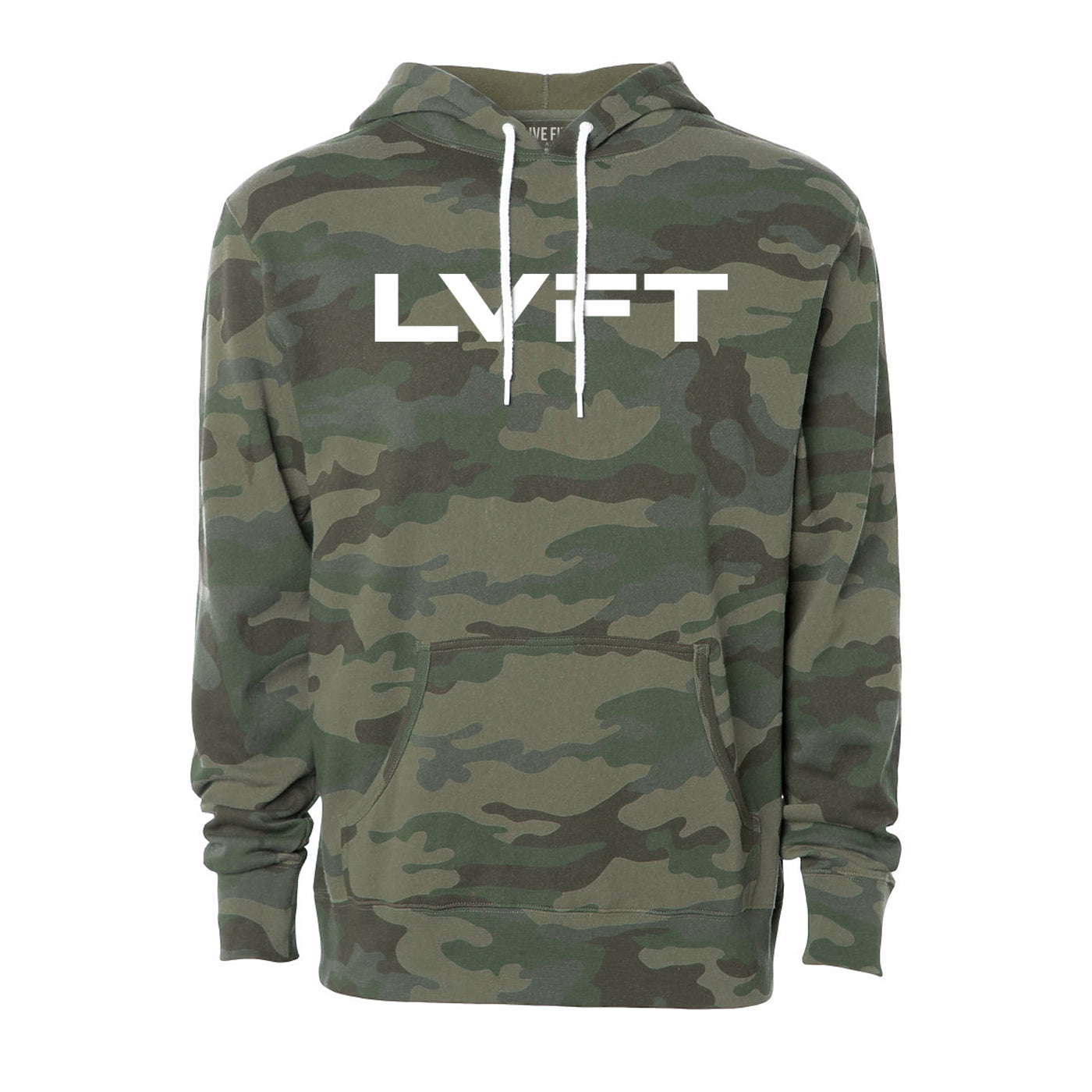 Slate Pullover Hoodie - Green Camo