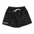 Slate Running Shorts - Black / White