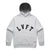 Varsity Crew Pullover Hoodie - White Heather