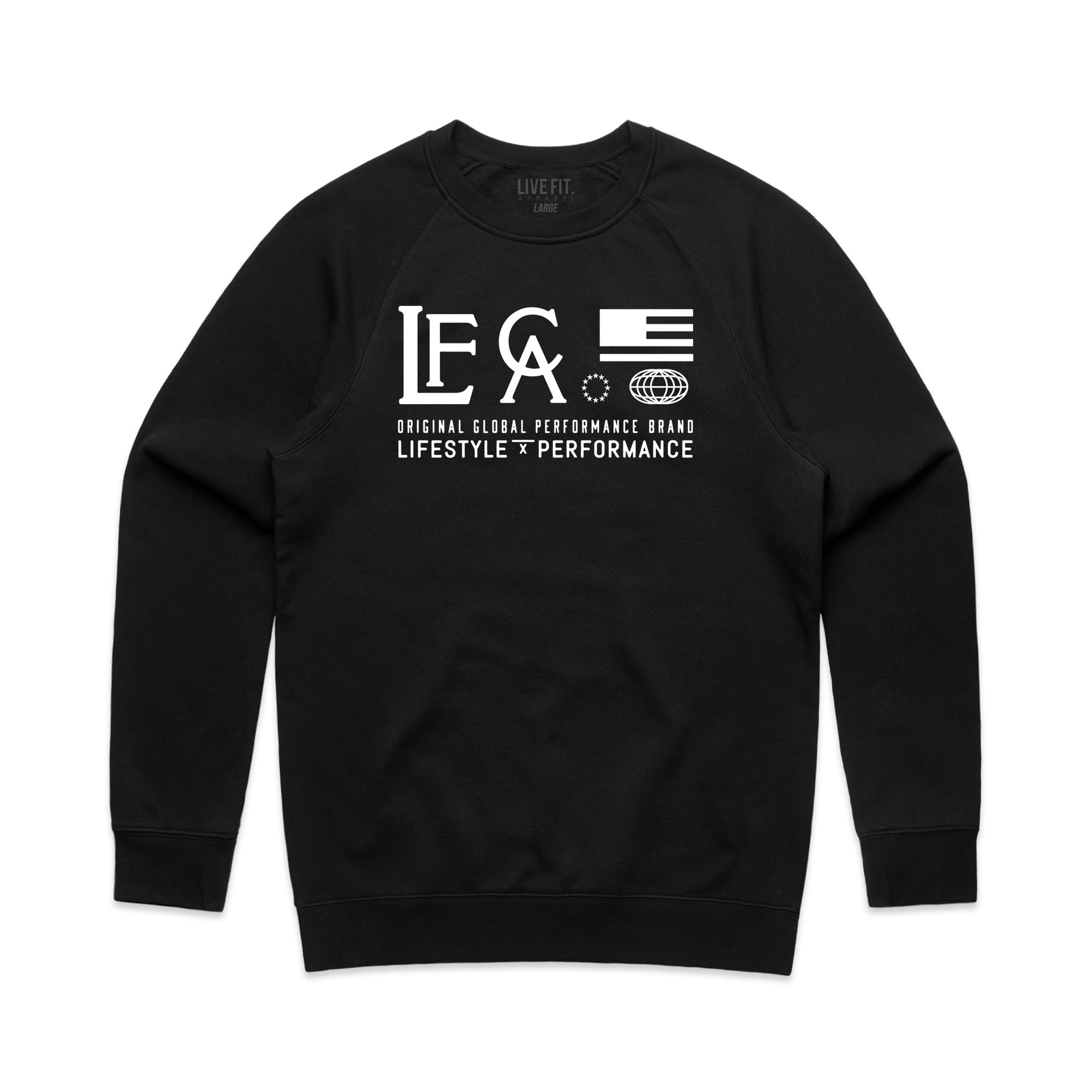 Worldwide Trademark Crewneck - Black