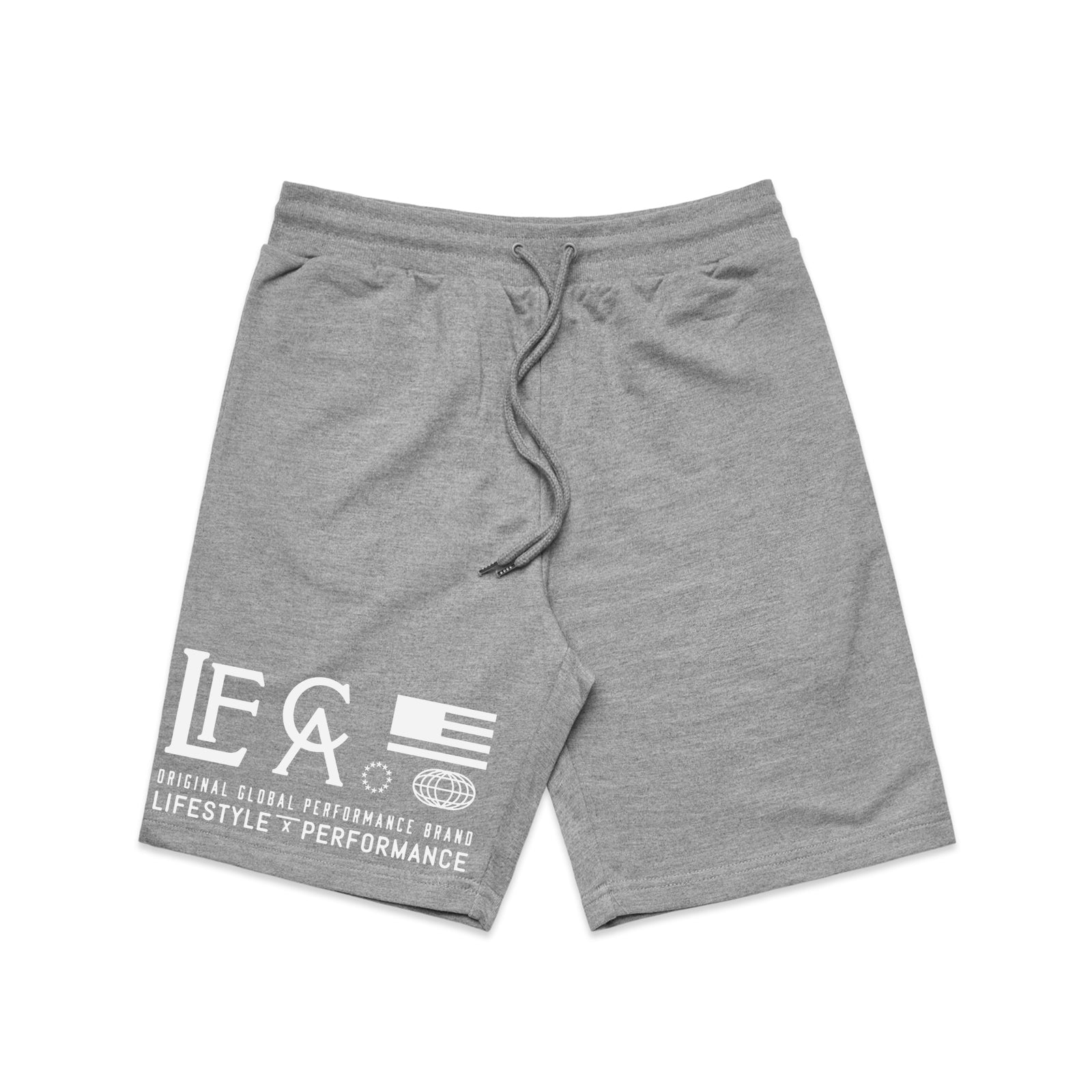 Worldwide Trademark Shorts - Heather Grey