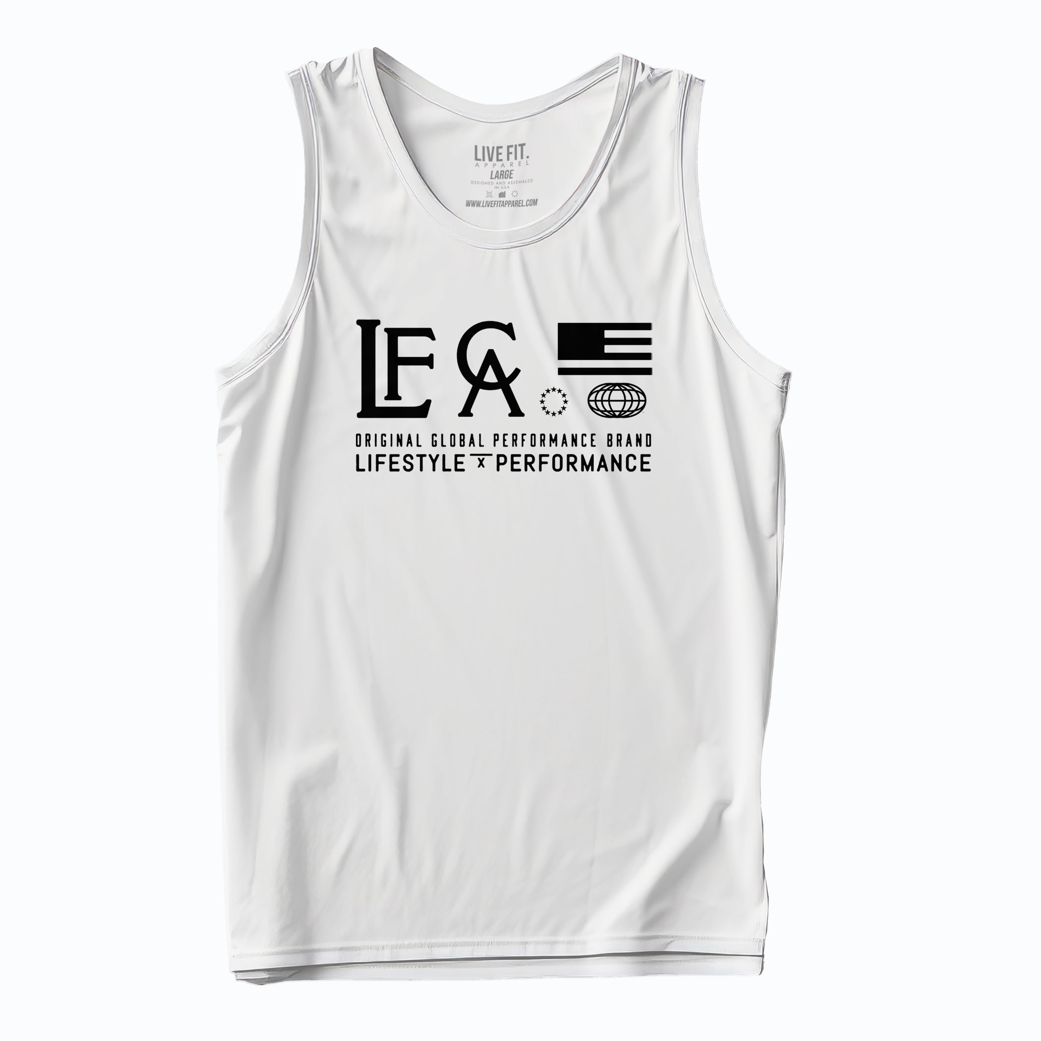 Worldwide Trademark Tank Top - White