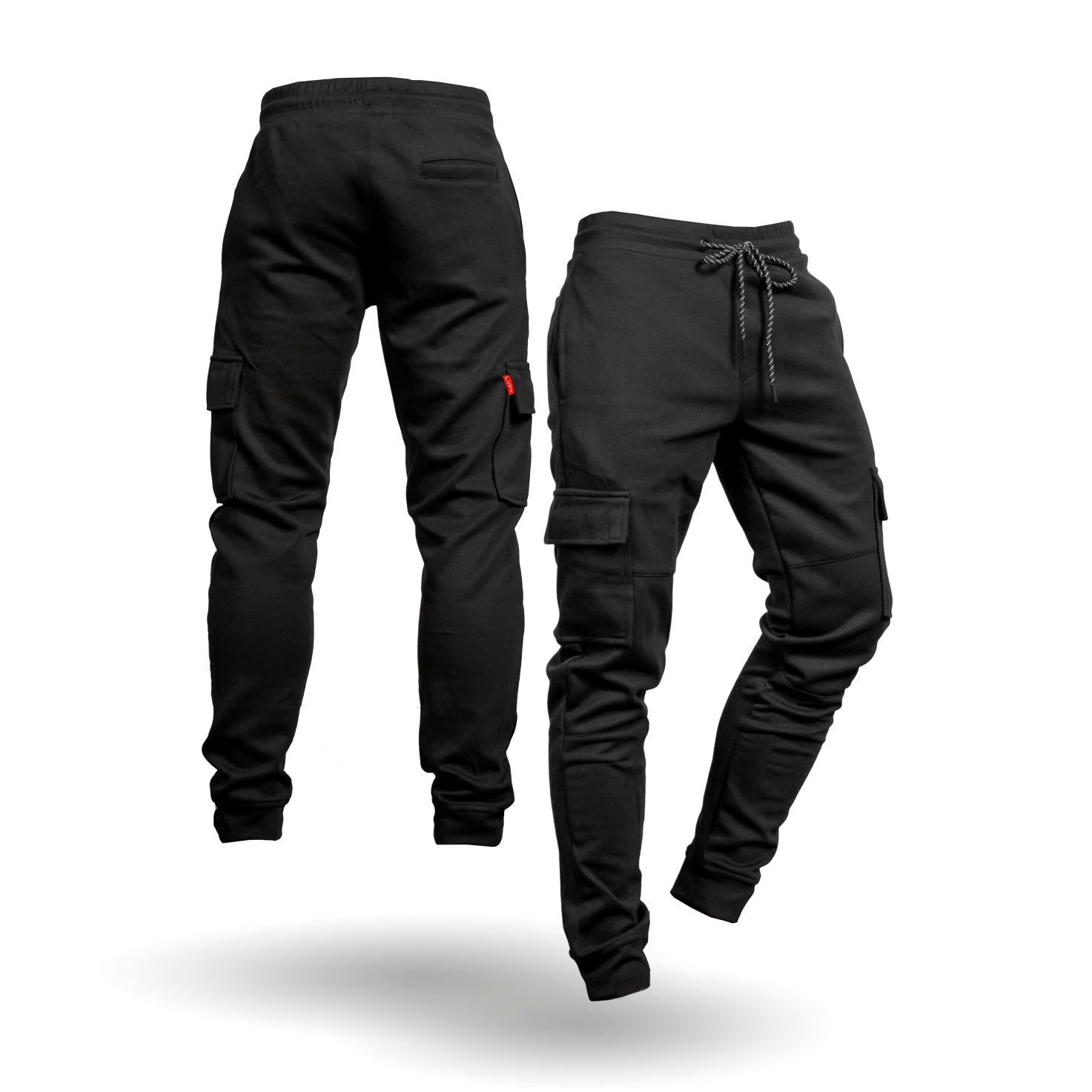 Athletics Cargo Joggers - Black