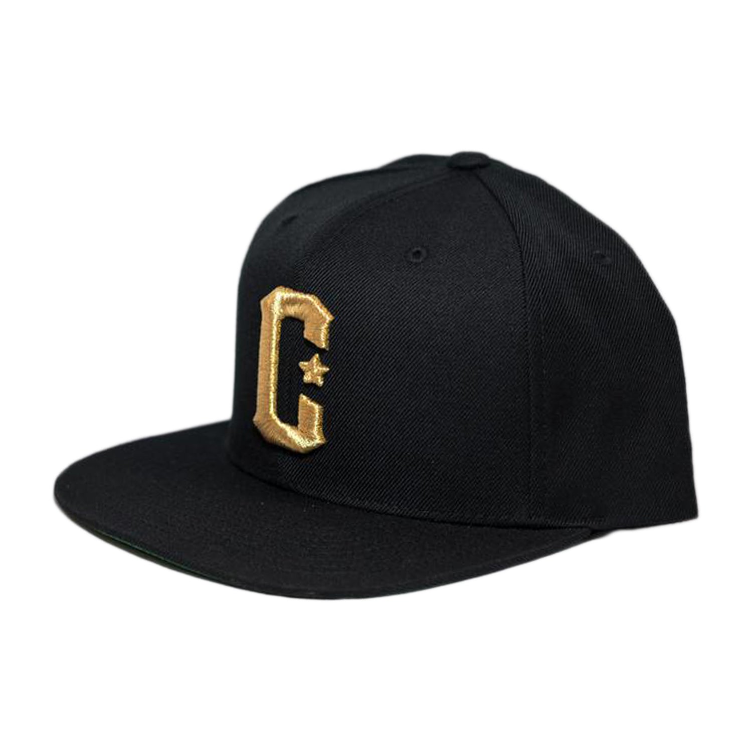 Live Fit Apparel C Snapback - Black/ Gold - LVFT 