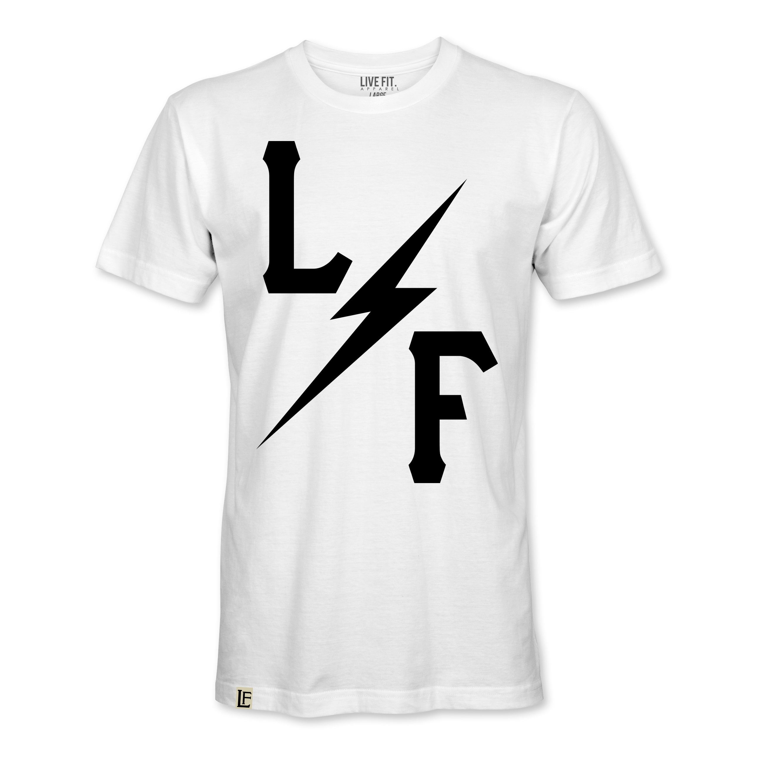 Bolt Tee - White