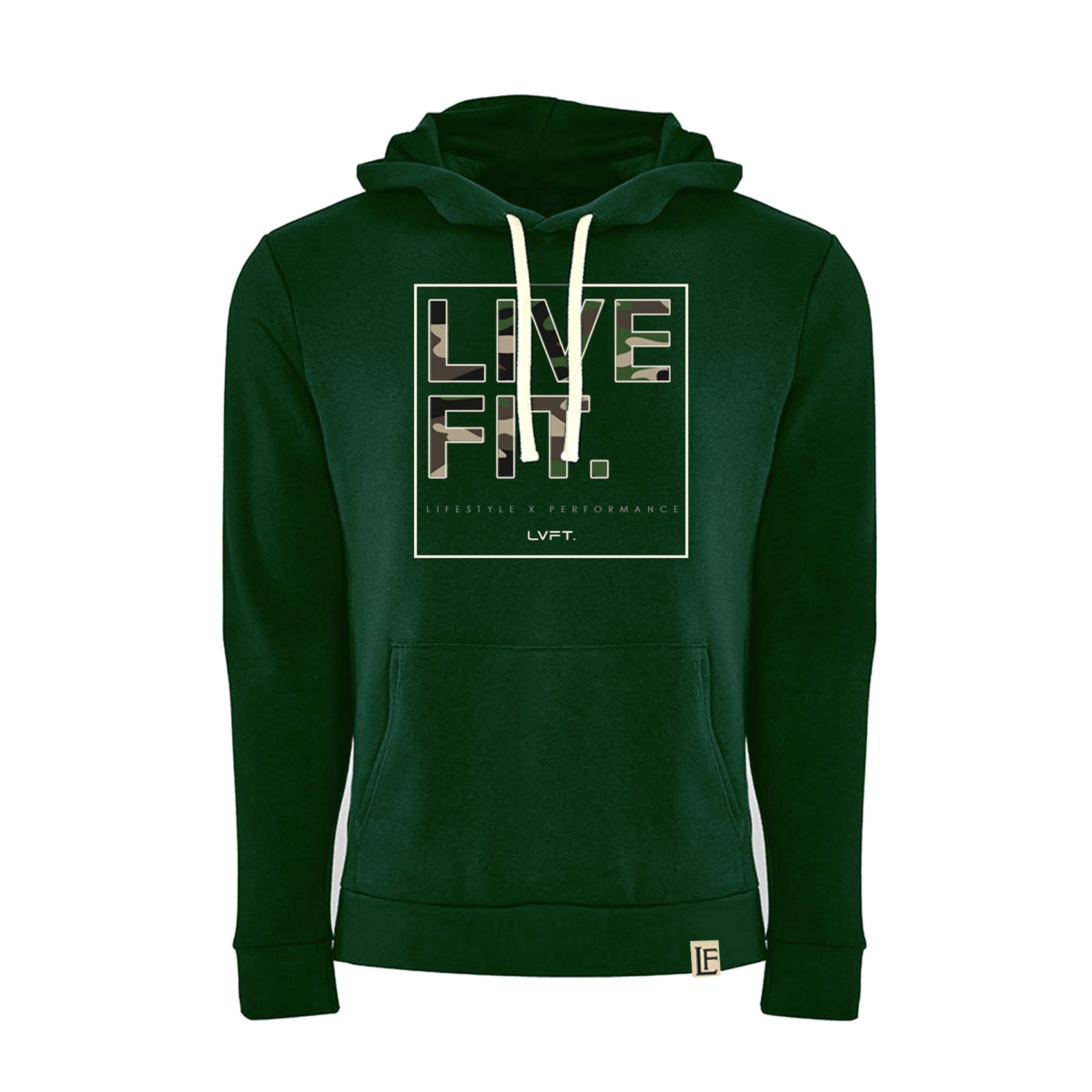 Box Camo Hoodie - Green