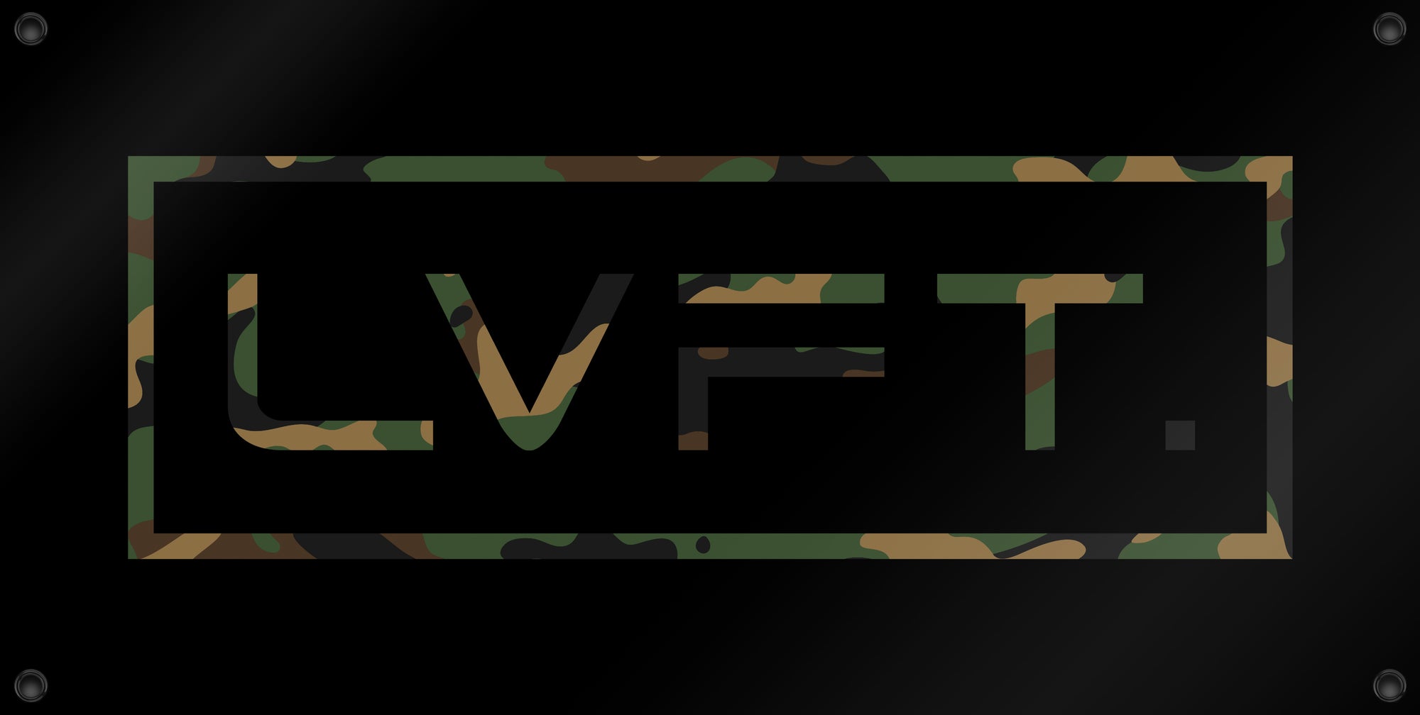 Box Logo Banner Woodland Camo