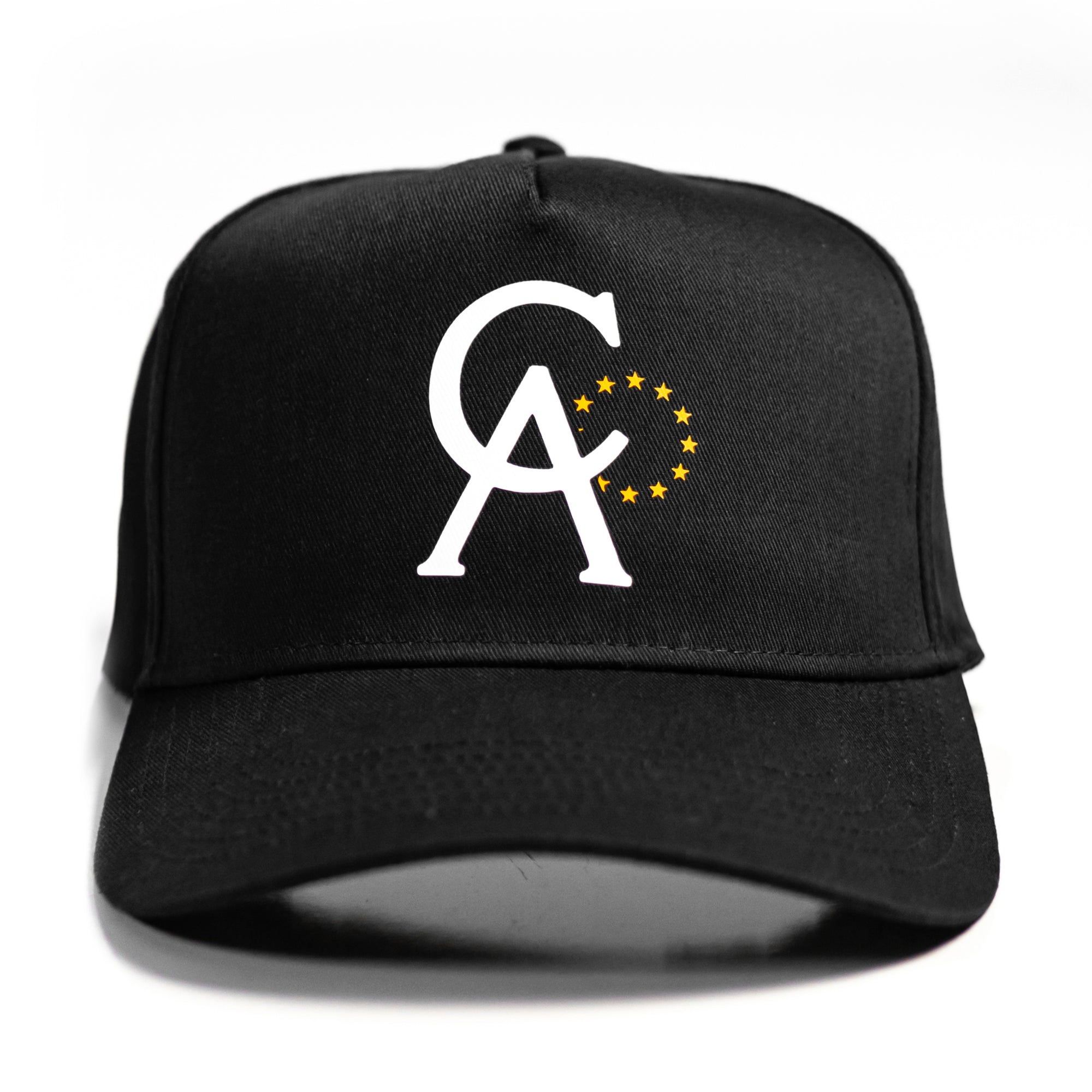 CA 5 Panel Cap - Black