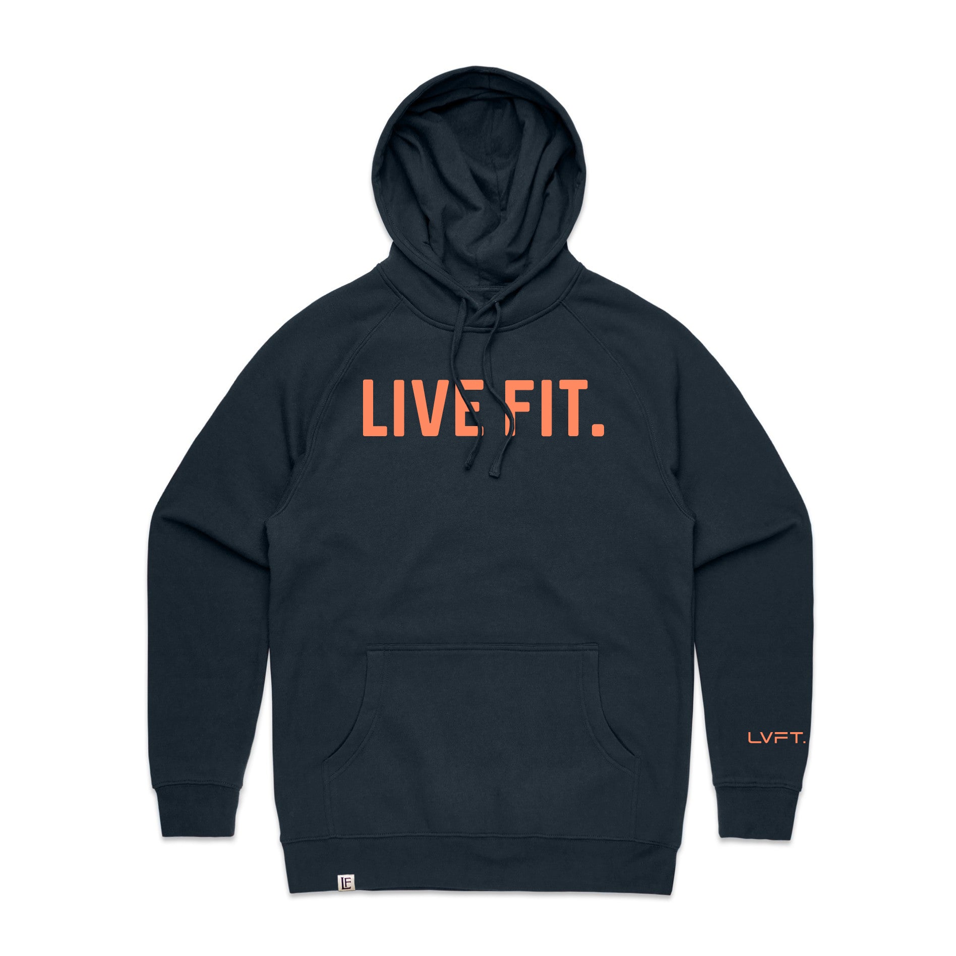 Live Fit Apparel Classic Live Fit Hoodie - Navy - LVFT 