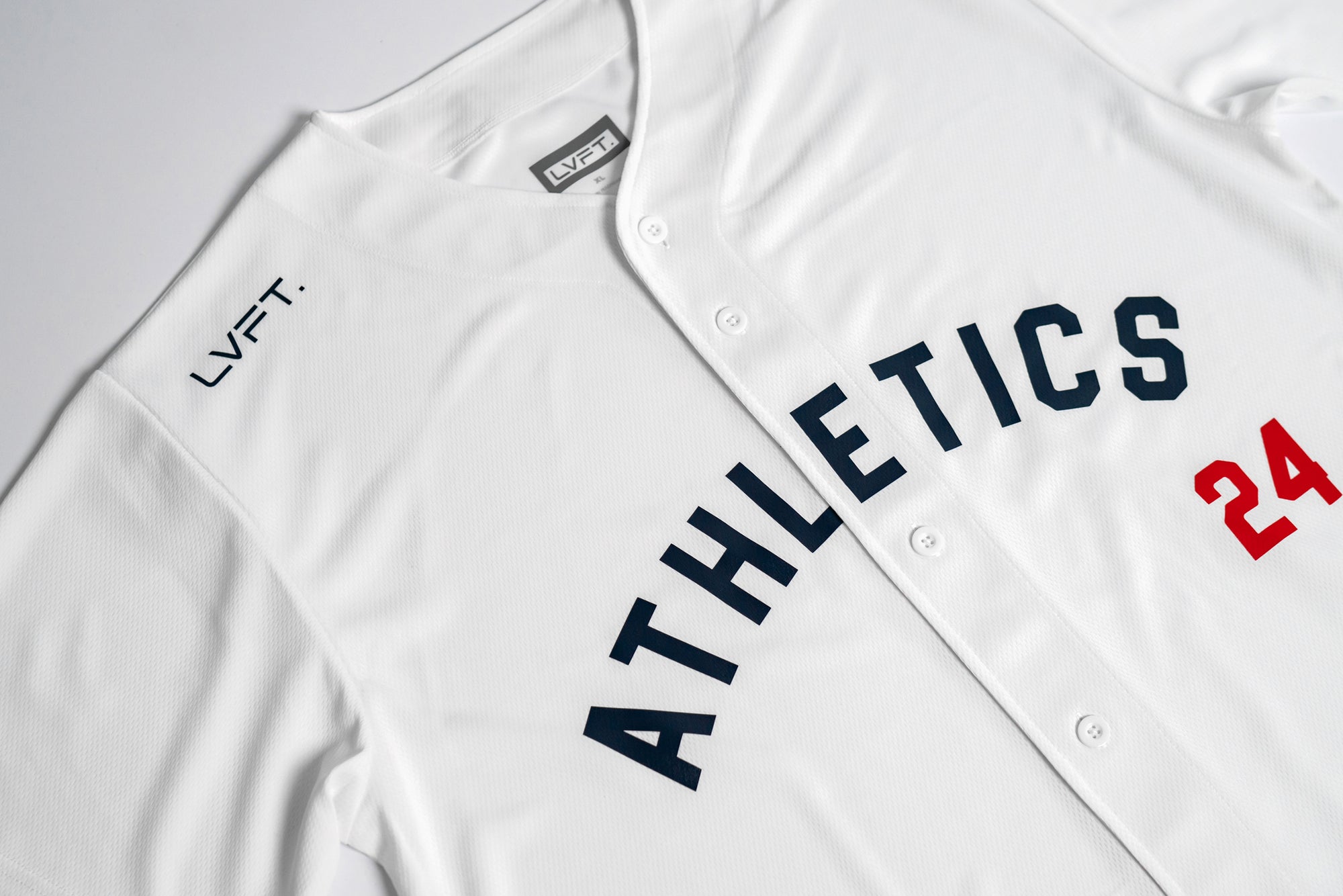 Athletics Baseball Jersey - White