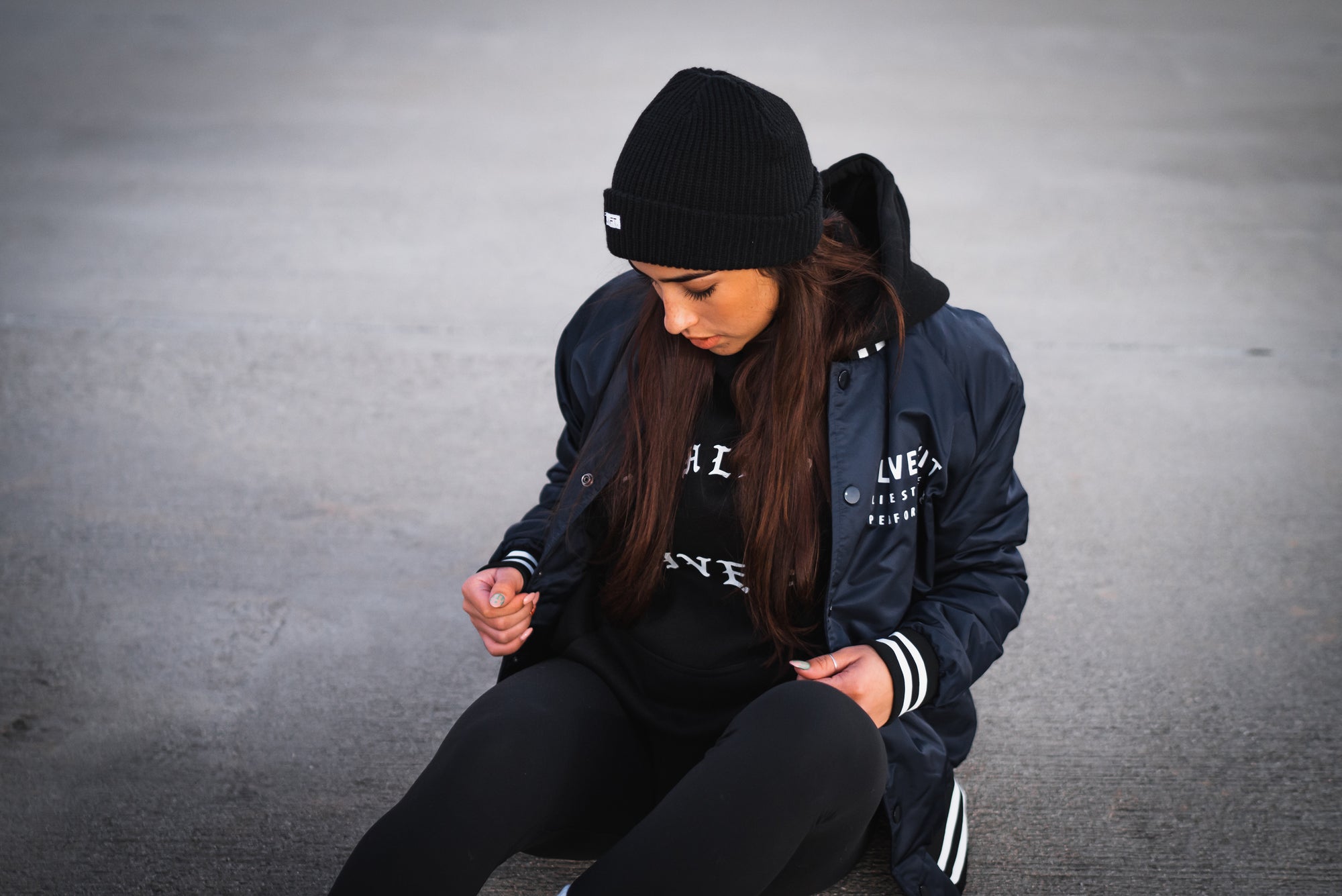 Varsity Bomber - Navy